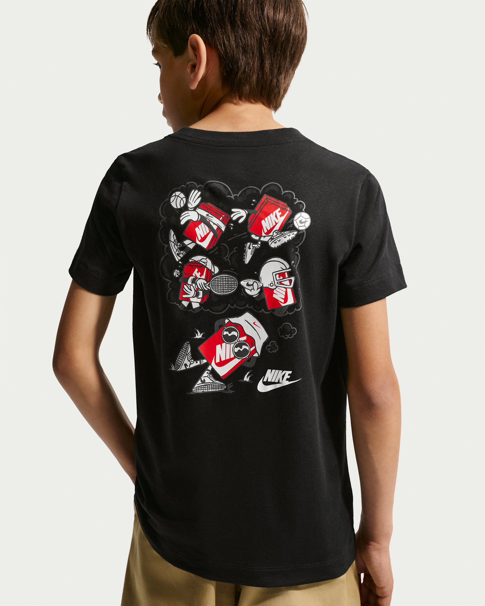 T-shirt Nike Sportswear för ungdom - Svart