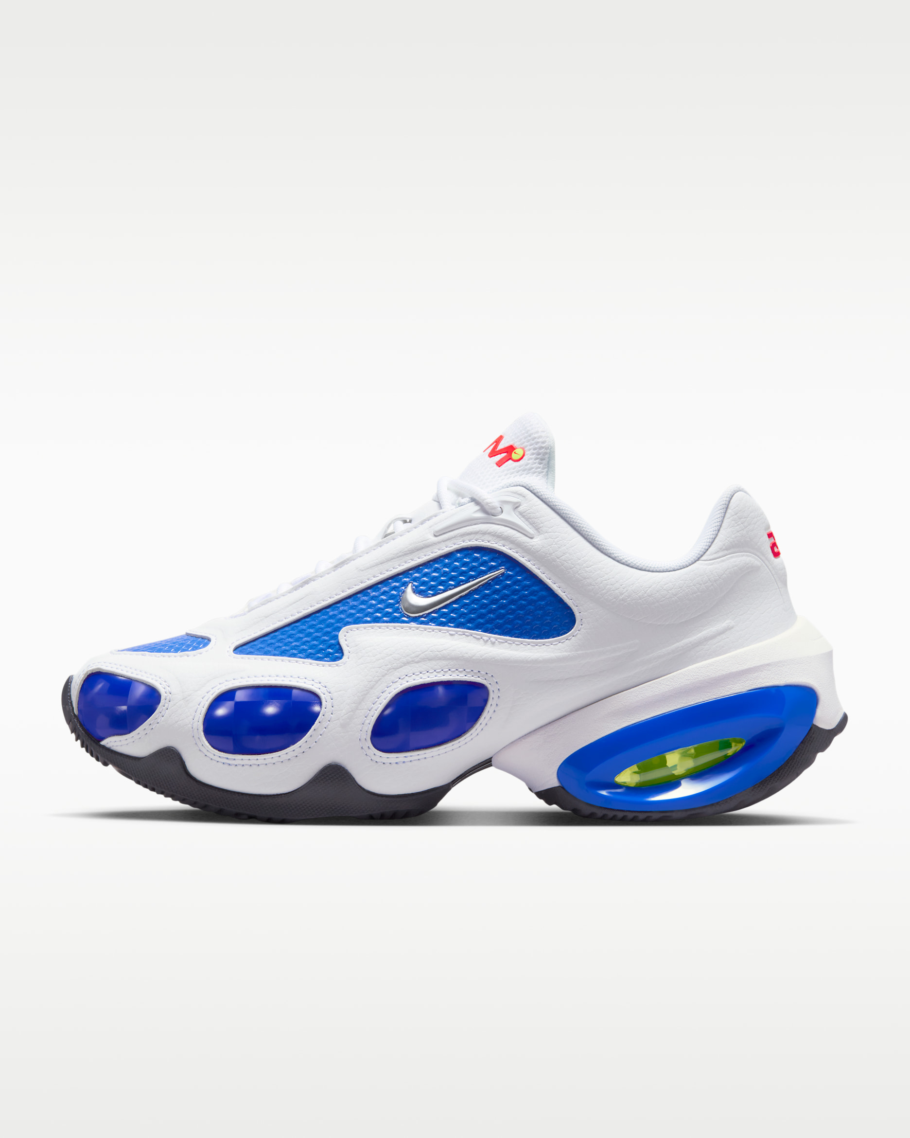 Nike Air Max Muse Women's Shoes - White/Racer Blue/Light Racer Blue/Metallic Silver