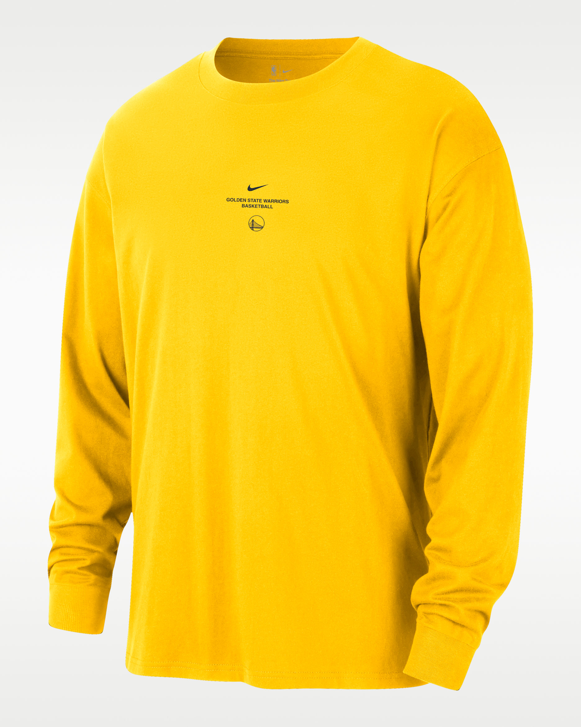 Golden State Warriors Standard Issue Men's Basketball Long-Sleeve Top - Amarillo
