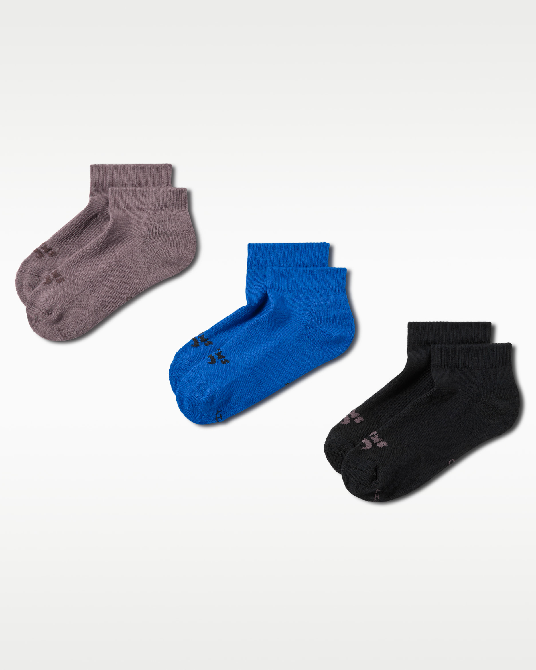 NikeSKIMS Women's Dri-FIT Ankle Socks (3 Pairs) - Multi-Color