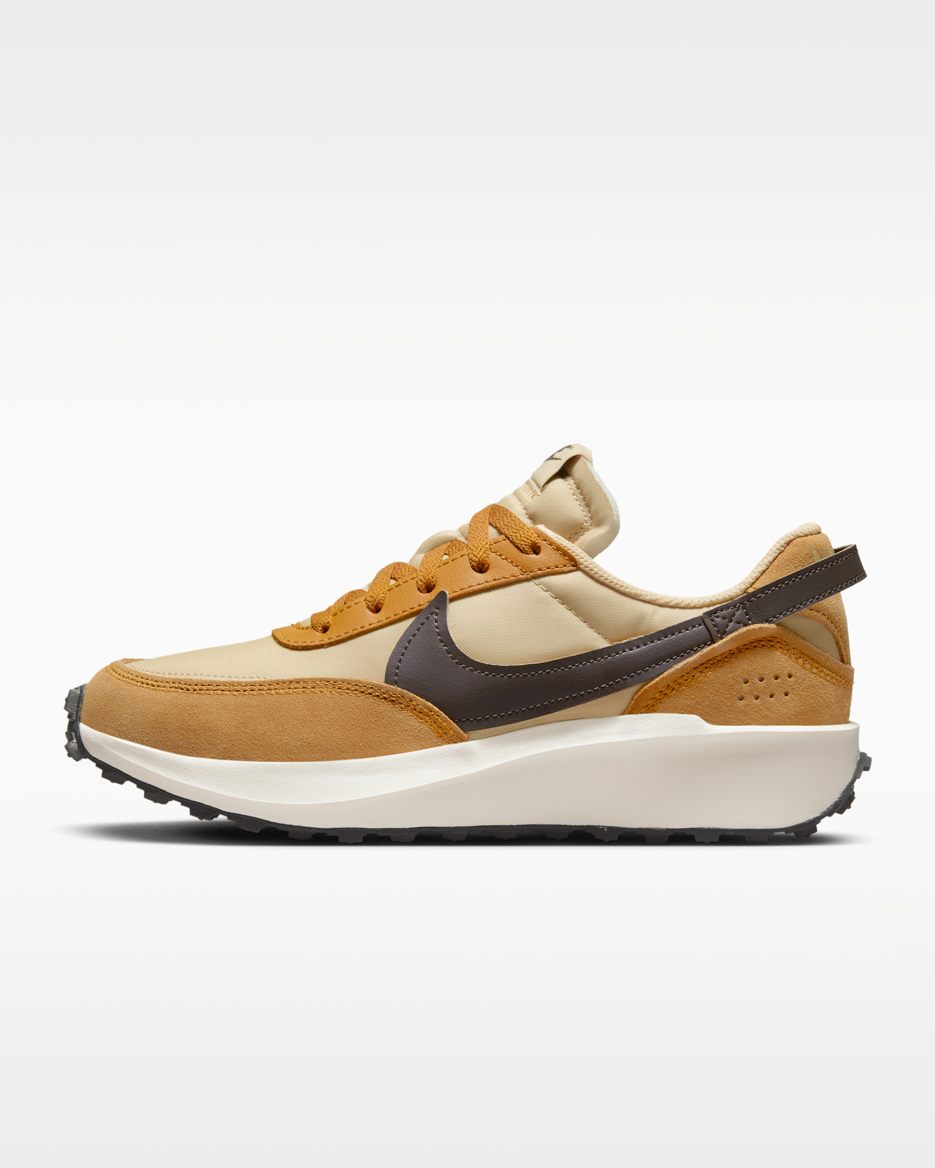 Nike Waffle Debut Women's Shoes - Sesame/Desert Ochre/Black/Baroque Brown