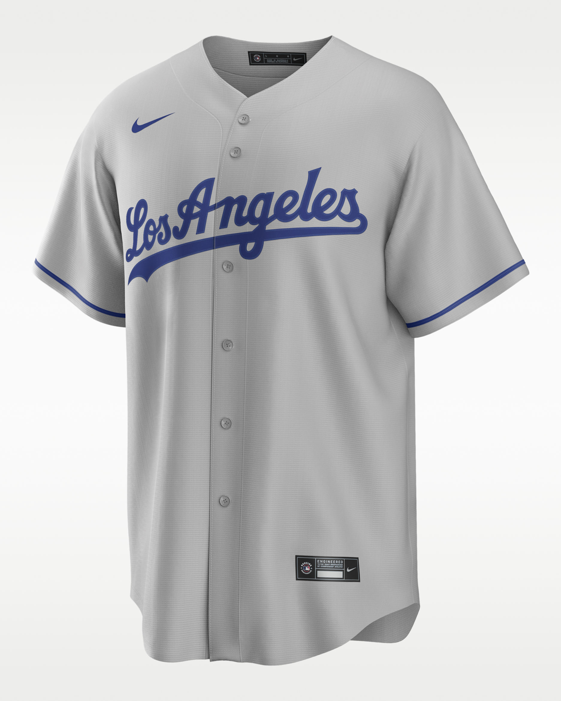 Shohei Ohtani Los Angeles Dodgers Men's Nike MLB Replica Jersey - Grey