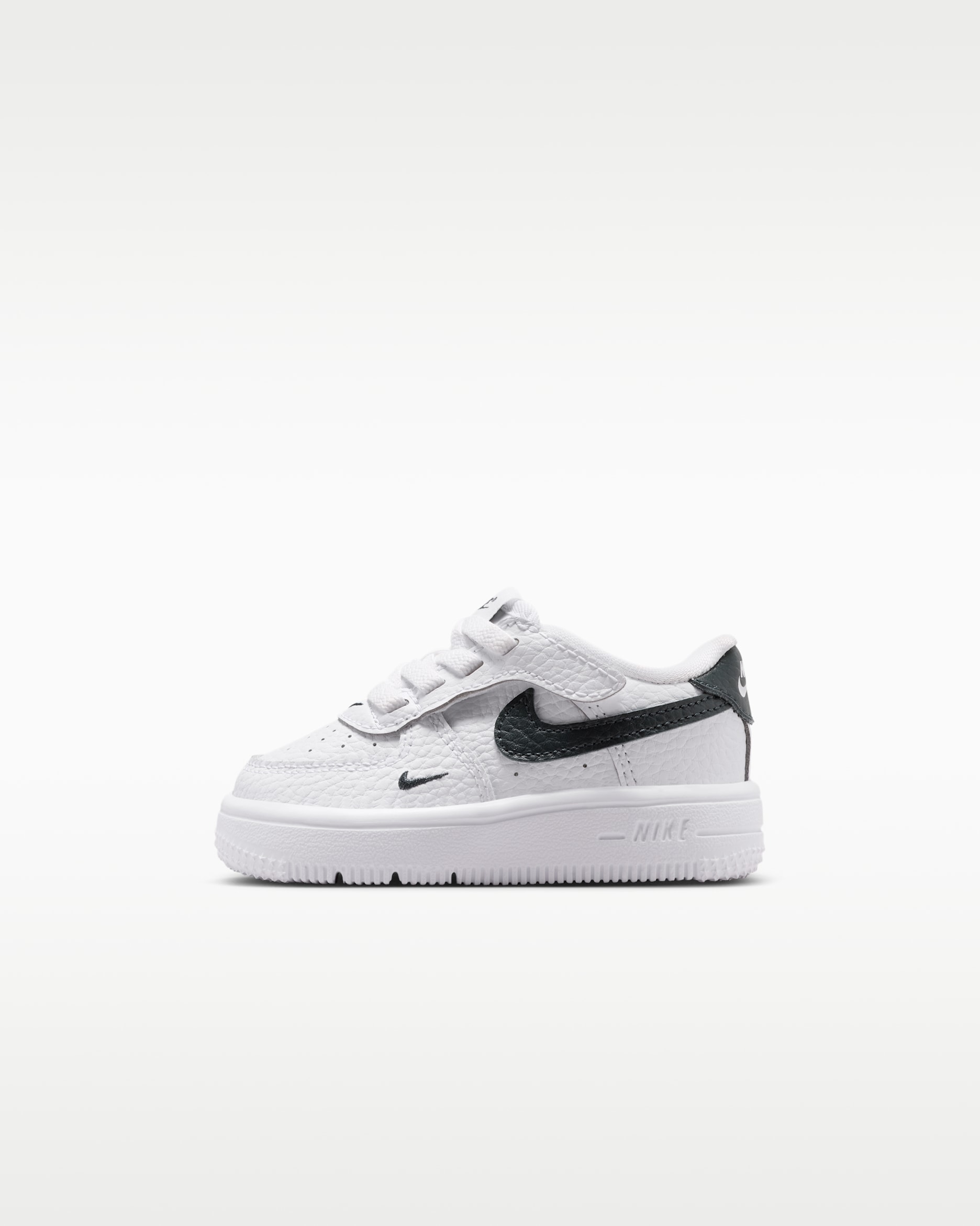 Nike Force 1 Low EasyOn Baby/Toddler Shoes - White/Seaweed