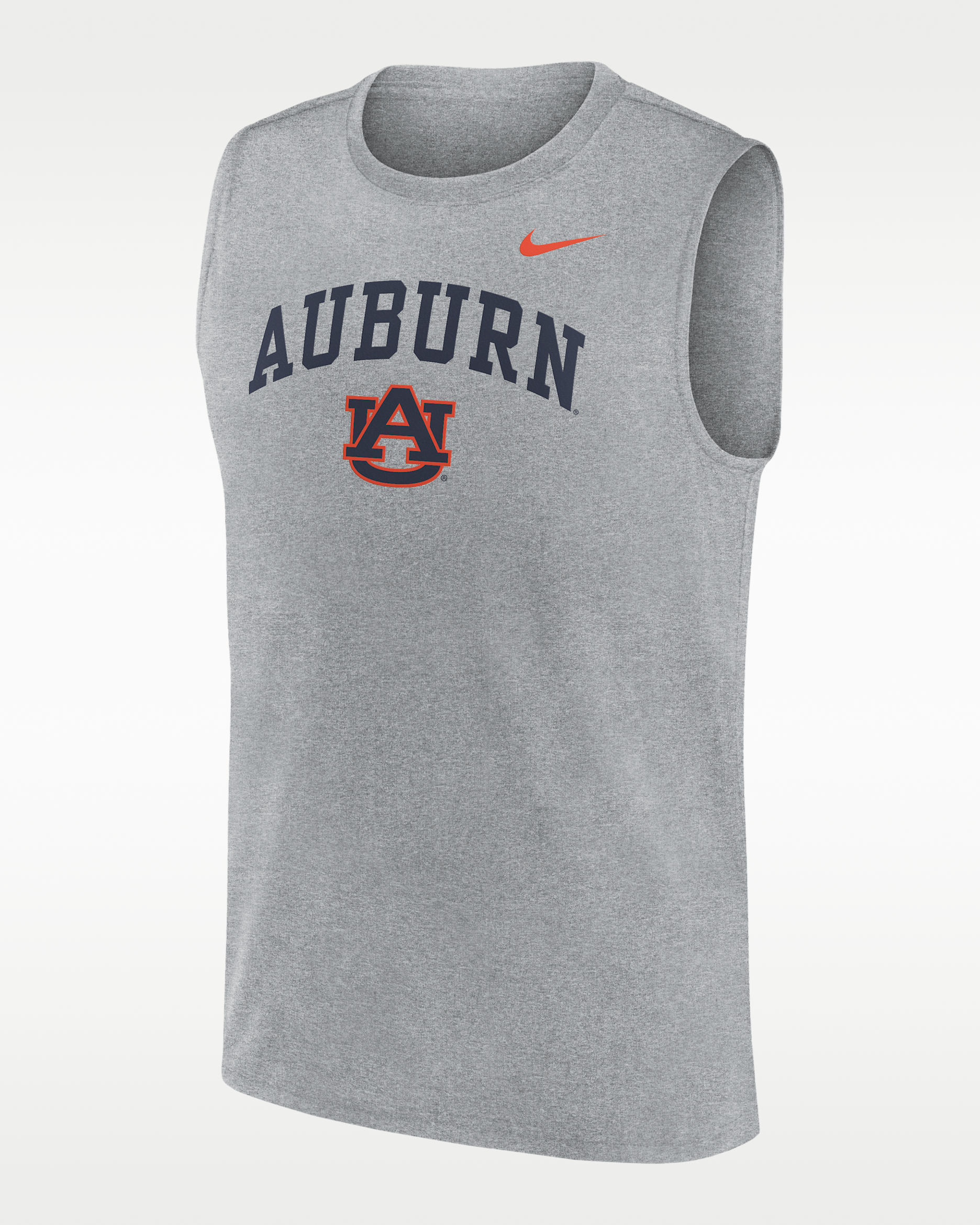 Camiseta sin mangas universitaria Nike Dri-FIT para hombre Arizona Arch Legend - Gris