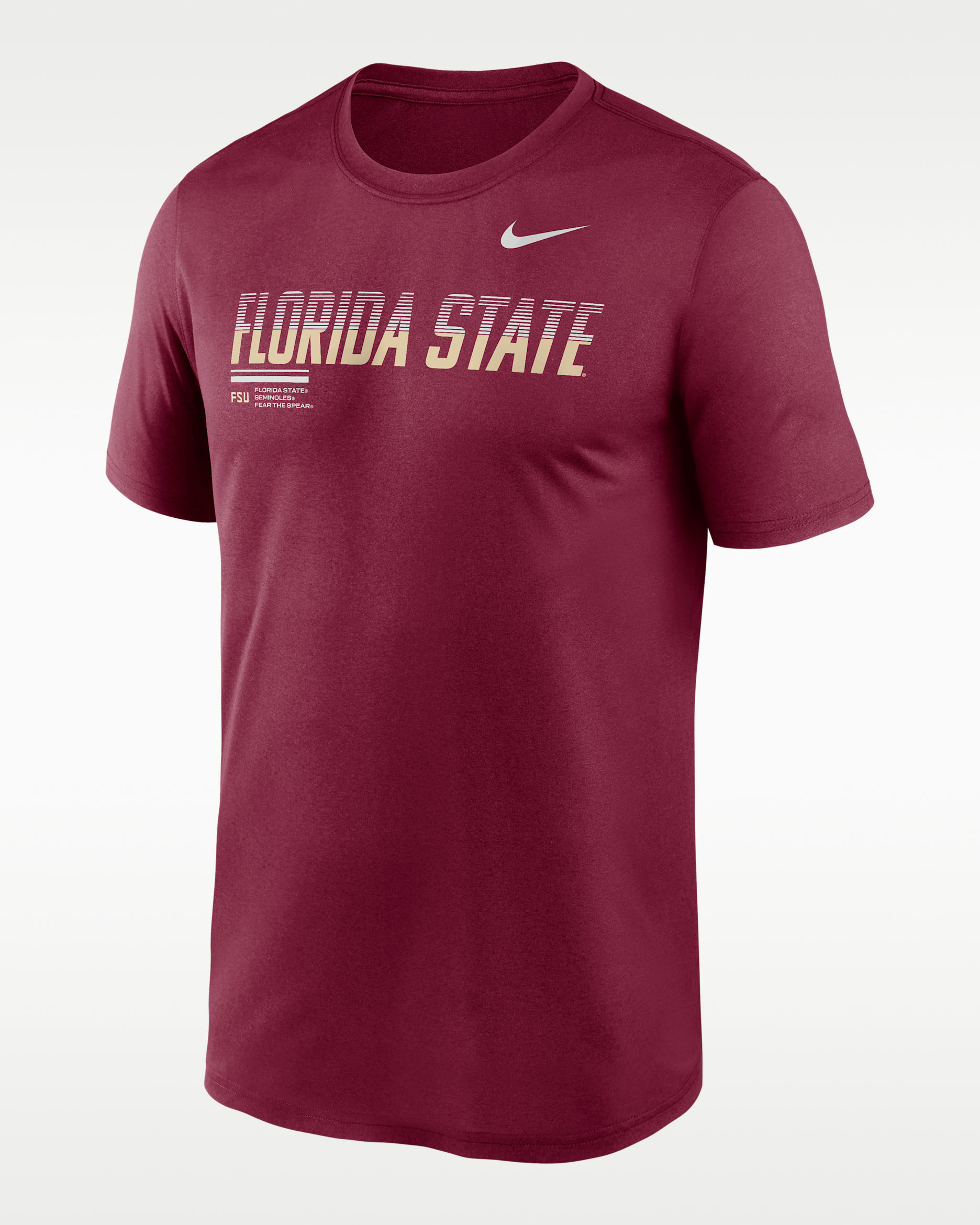 Florida State Sideline Legend Men's Nike Dri-FIT College T-Shirt - Team Maroon