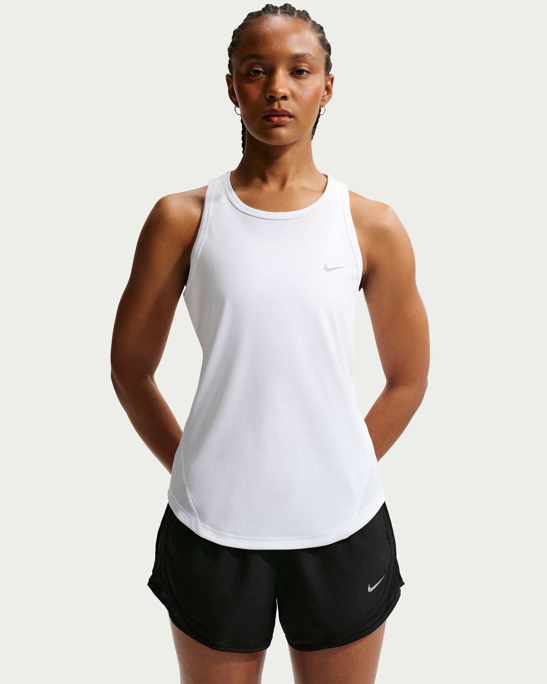 Nike Tempo Women's Dri-FIT Running Tank Top - White