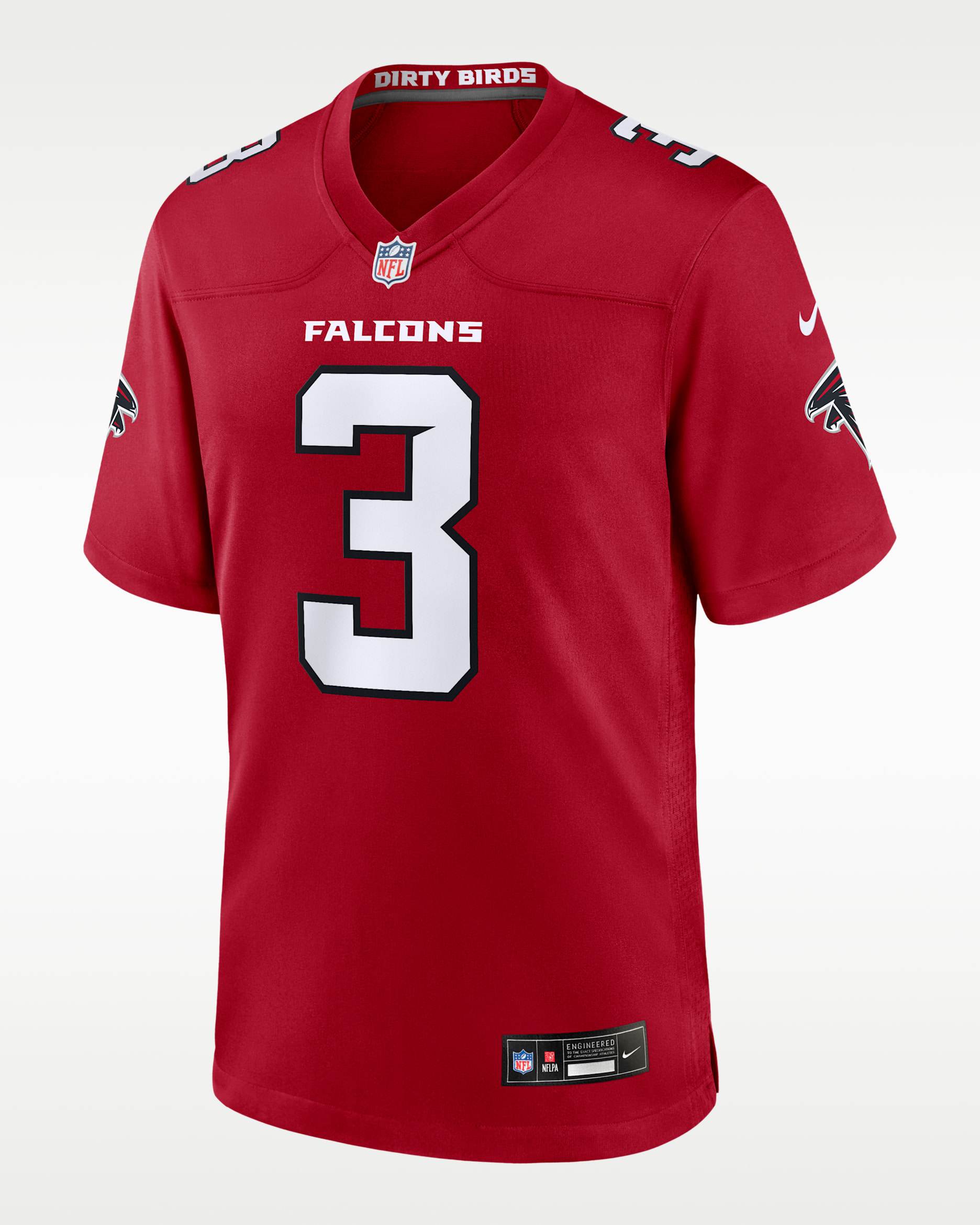 Jessie Bates III Atlanta Falcons Men's Nike NFL Game Jersey - Red