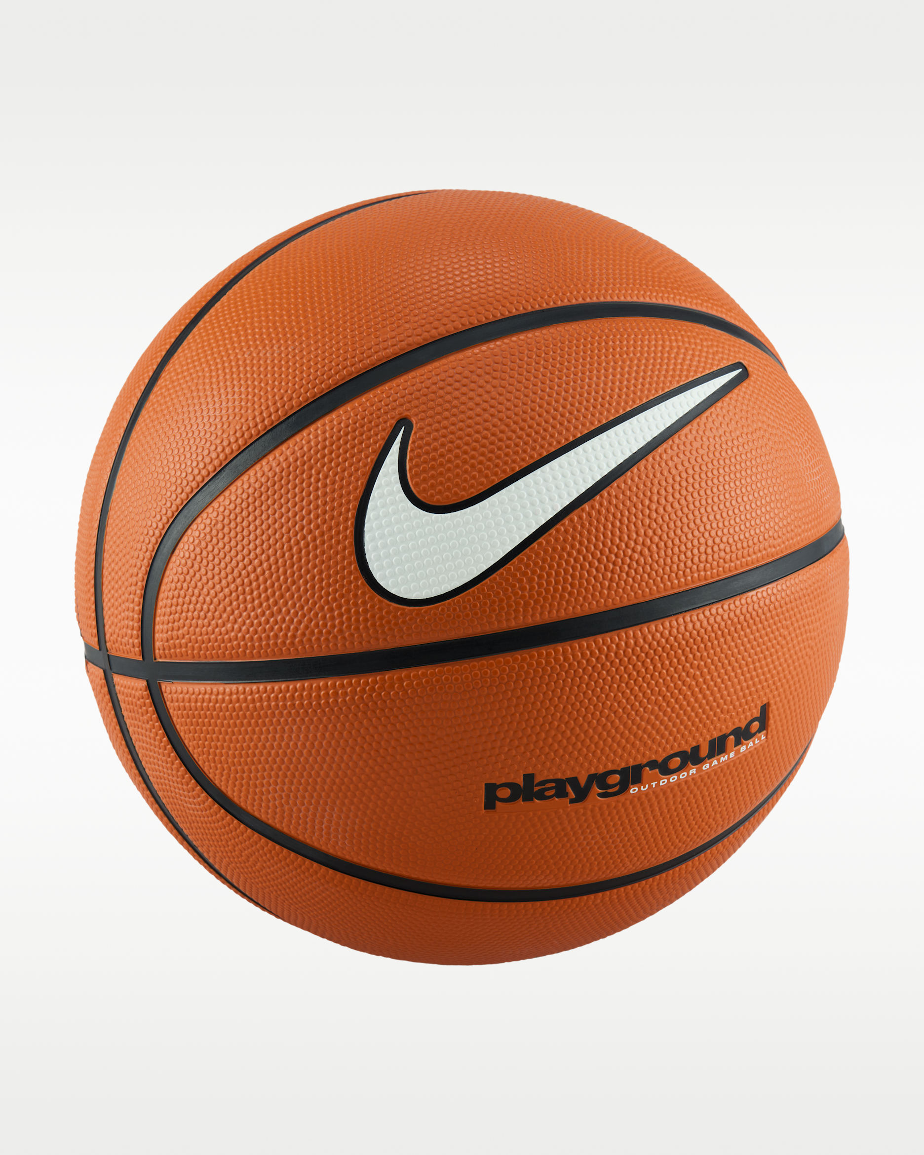 Nike Everyday Playground 8P Basketball (Deflated) - Dark Amber Court/Black/White