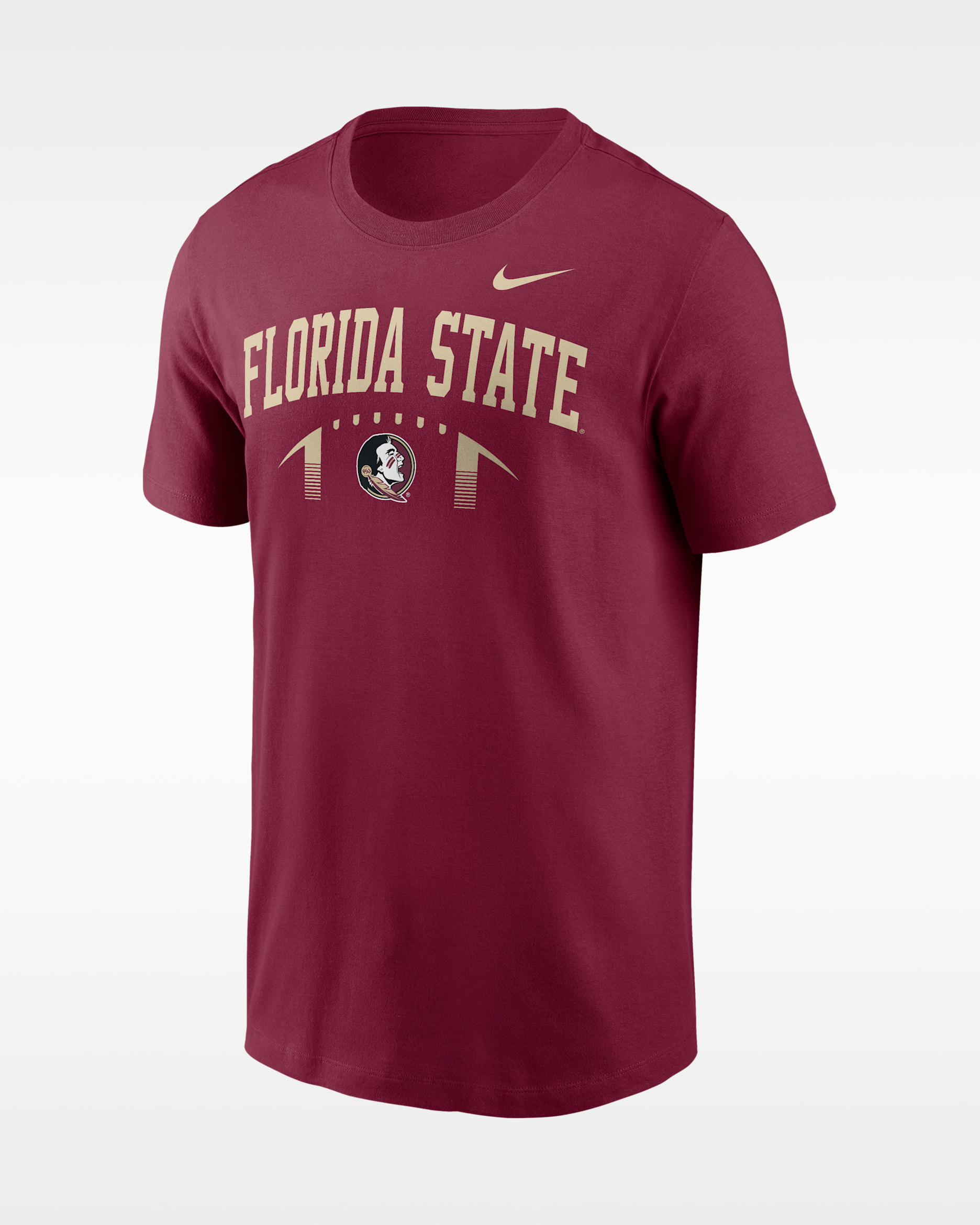 Florida State Primetime Football Icon Men's Nike College T-Shirt - Garnet