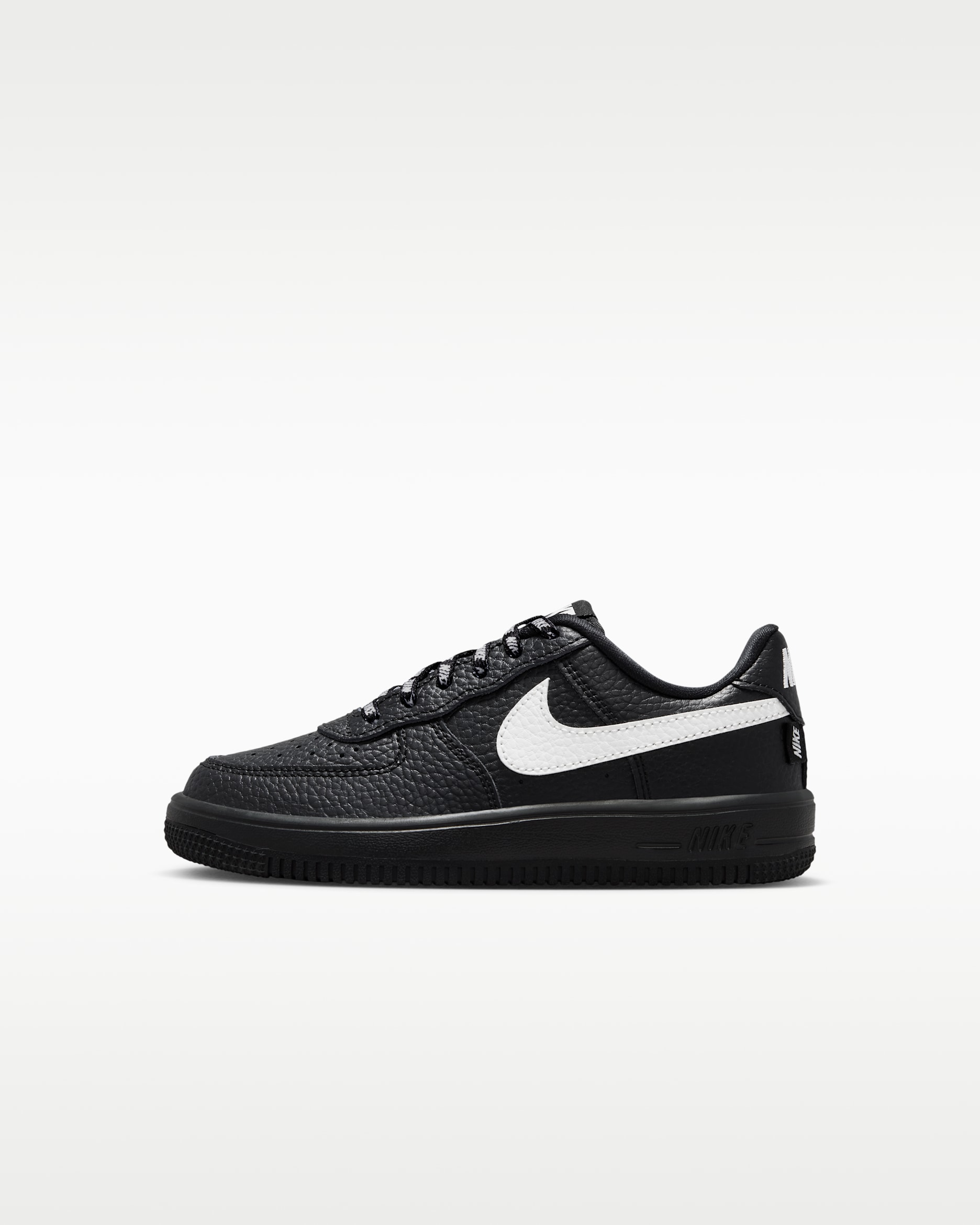 Nike Force 1 Low Little Kids' Shoes - Black/Sail