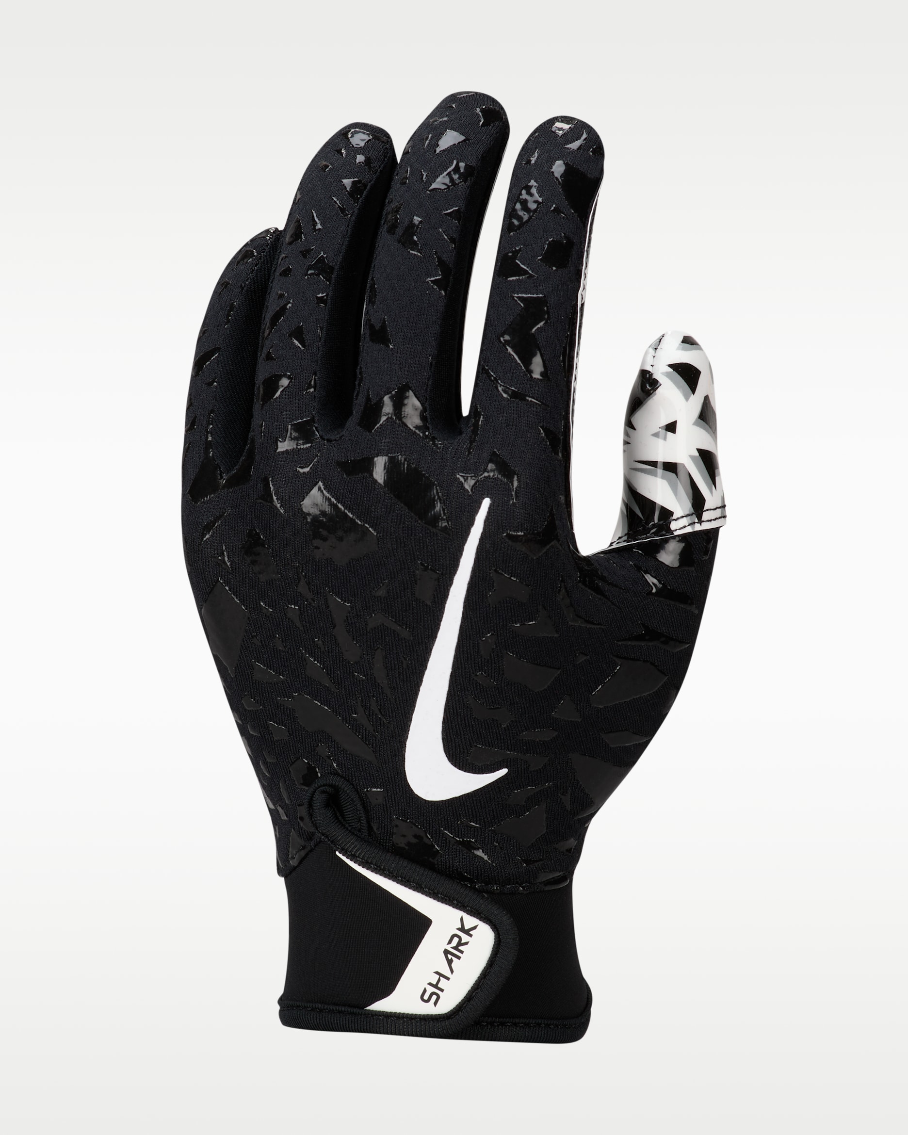 Nike Shark 2.0 Pee Wee Football Gloves - Black/Black/White