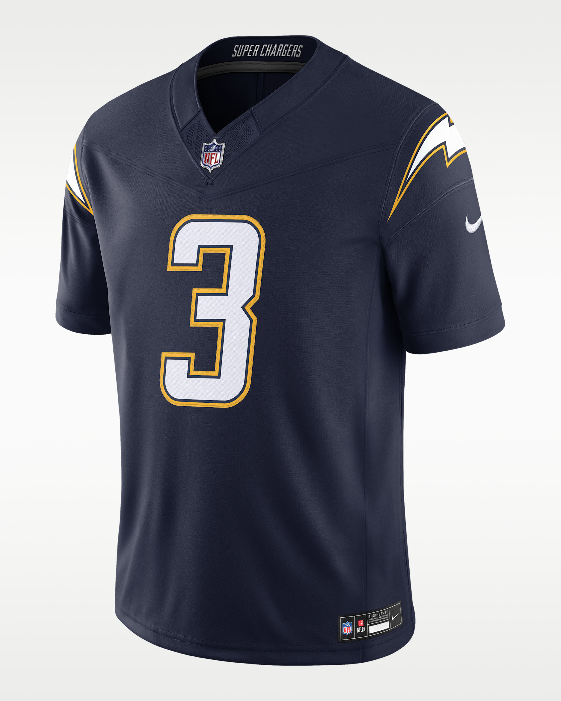 Derwin James Jr. Los Angeles Chargers Men's Nike Dri-FIT NFL Limited Jersey - Navy