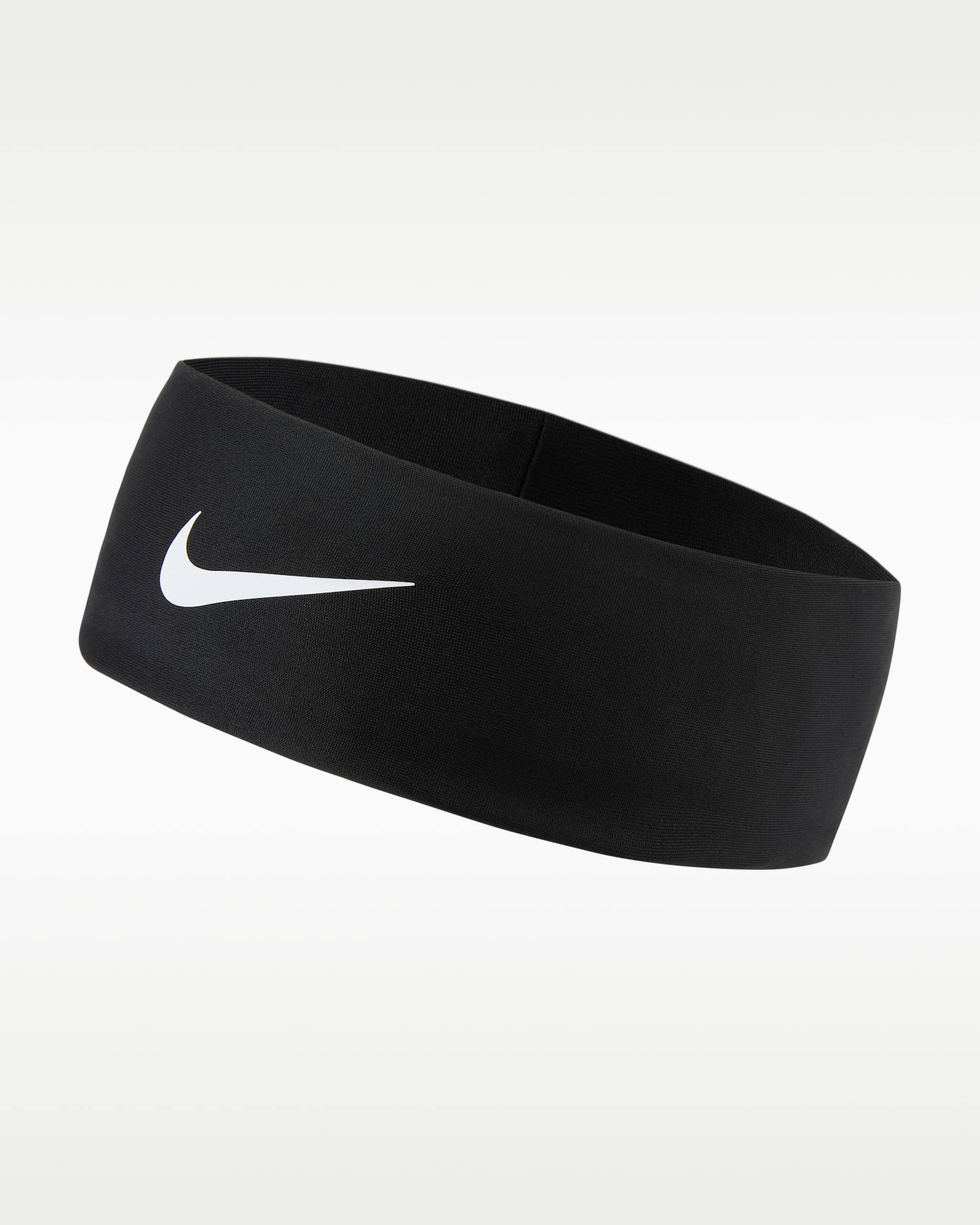 나이키 퓨리 클래식 드라이 핏 헤드밴드 - 블랙/화이트/화이트