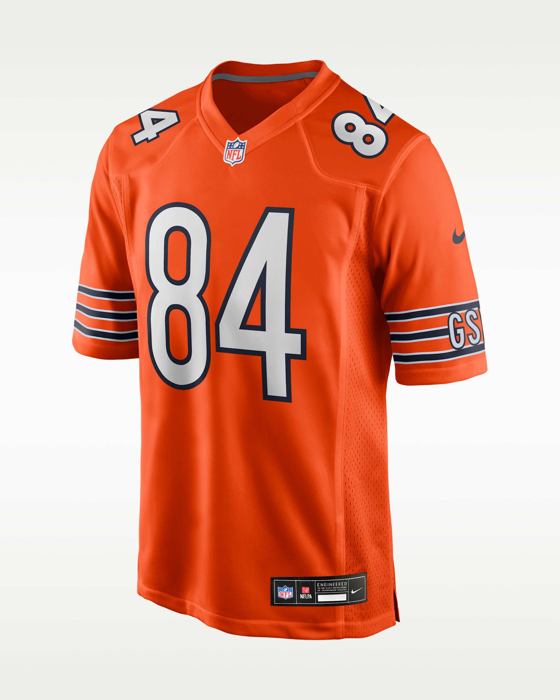 Colston Loveland Chicago Bears Men's Nike NFL Game Jersey - Orange