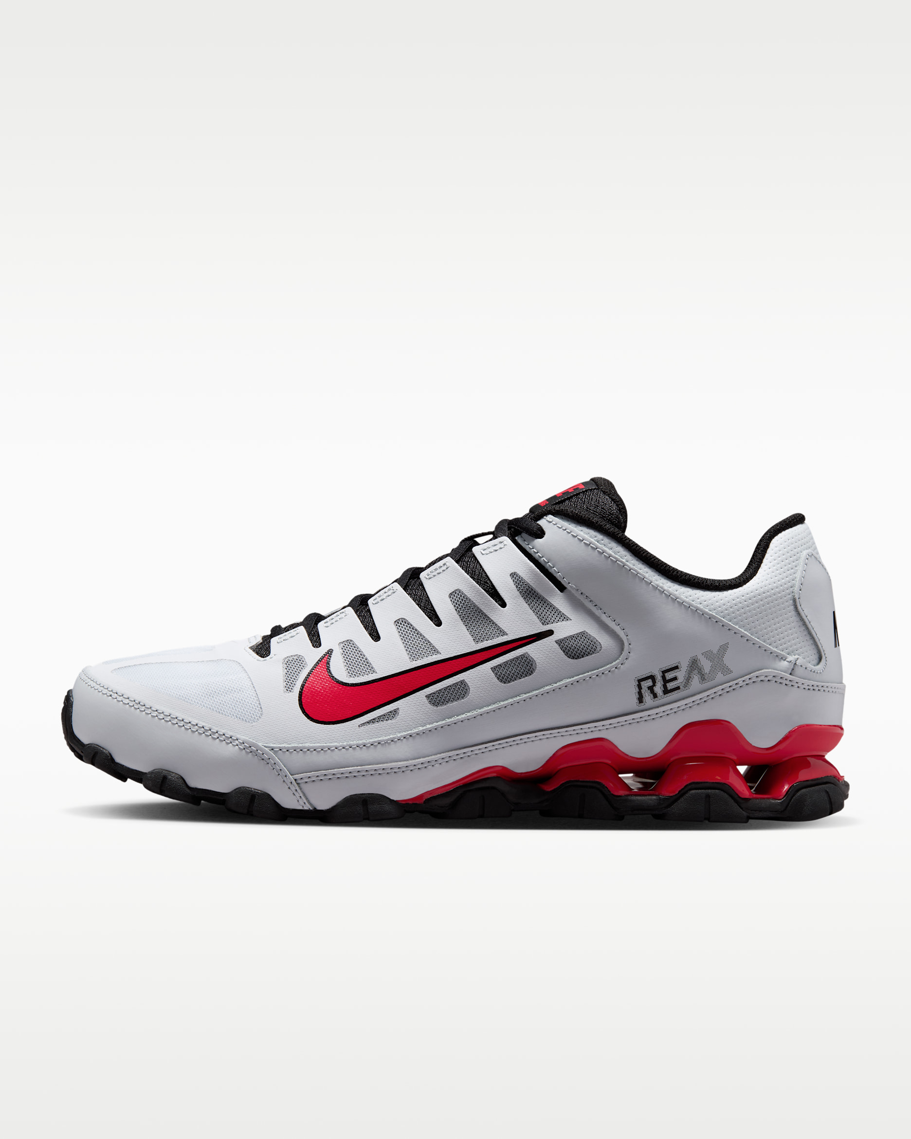 Nike Reax 8 TR work-outschoenen voor heren - Pure Platinum/Zwart/University Red