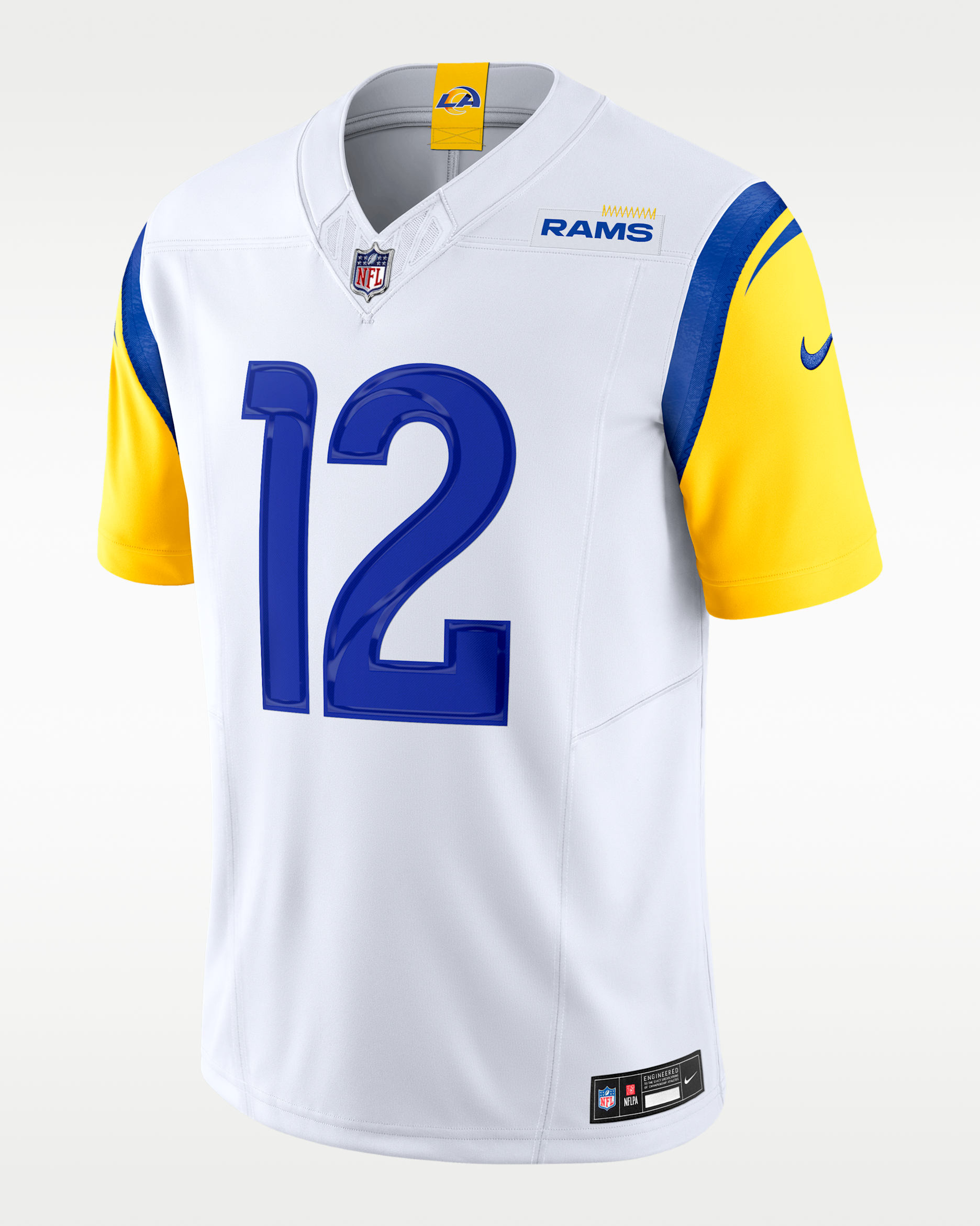 Puka Nacua Los Angeles Rams Men's Nike Dri-FIT NFL Limited Jersey - White