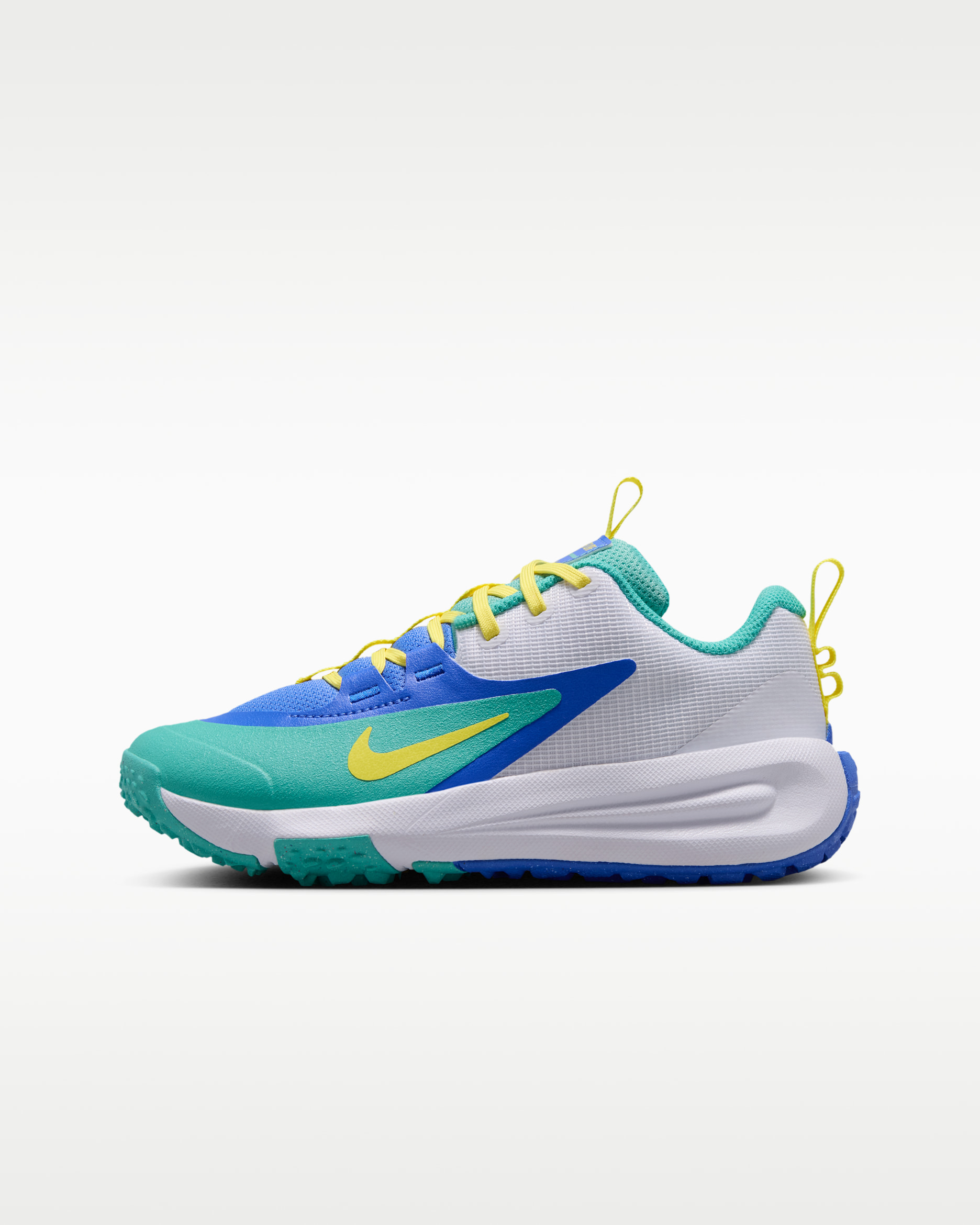 Nike Cross Turf Big Kids' Shoes - Washed Teal/Light Racer Blue/Old Royal/Sonic Yellow