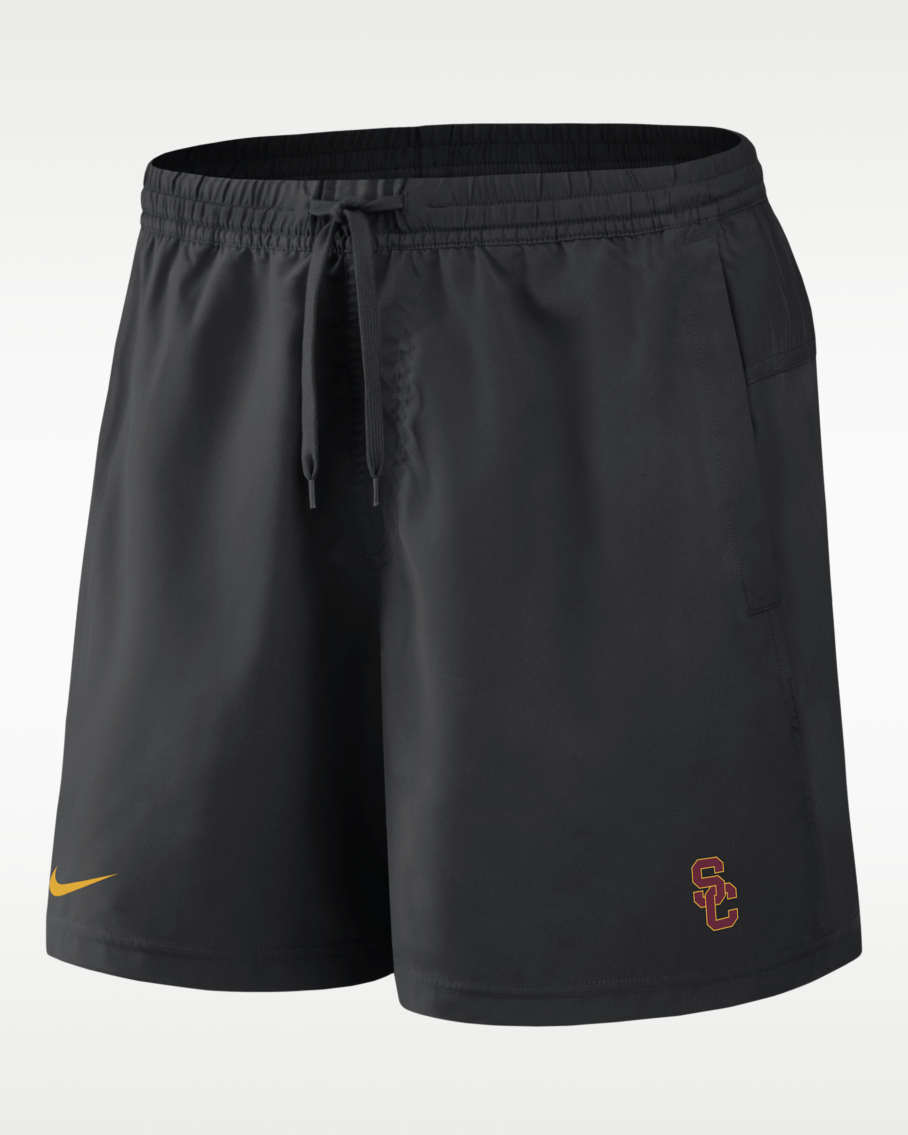 USC Primetime Primary Logo Men's Nike Dri-FIT College Form Shorts - Black