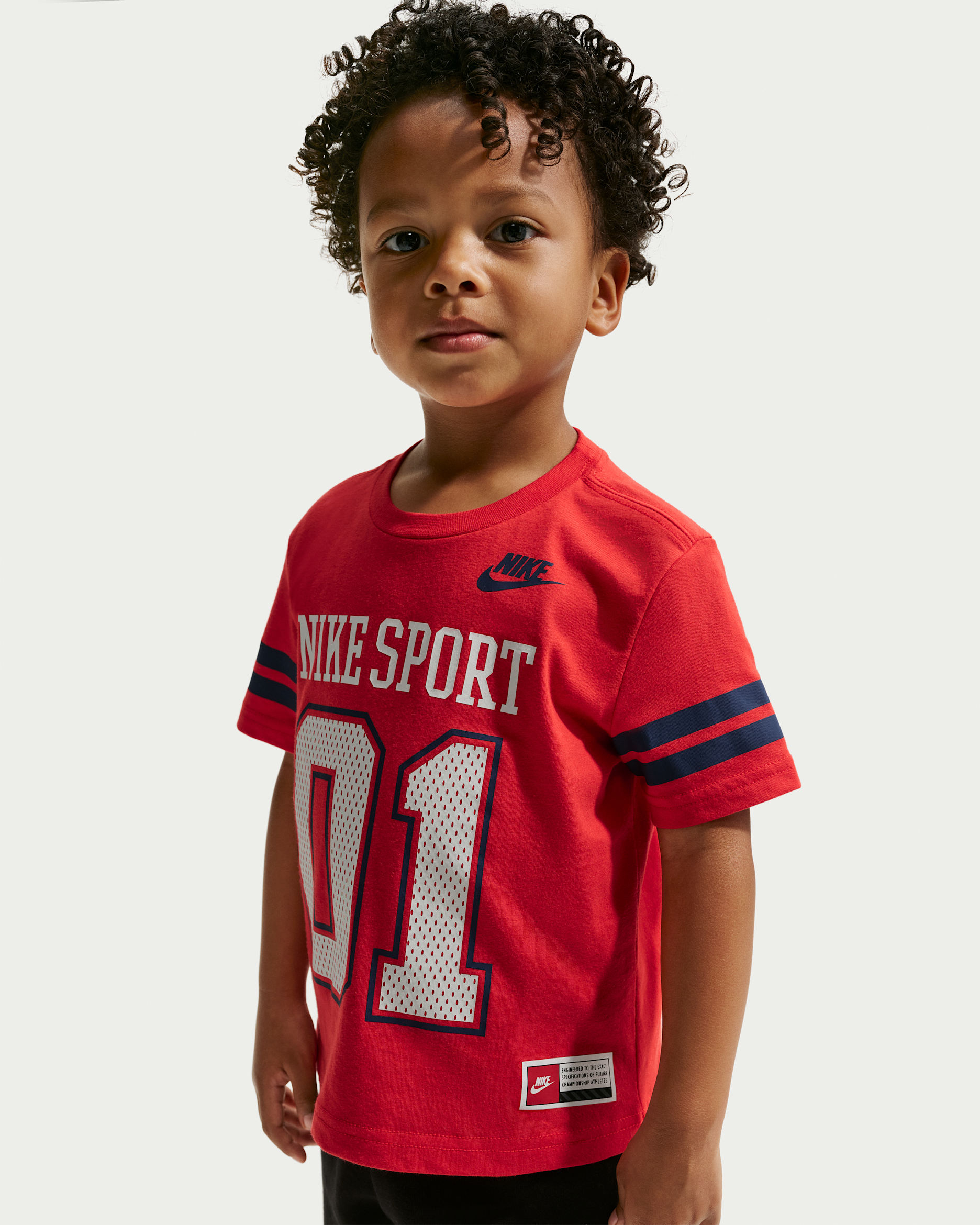 Playera Halftime infantil Nike - Rojo universitario