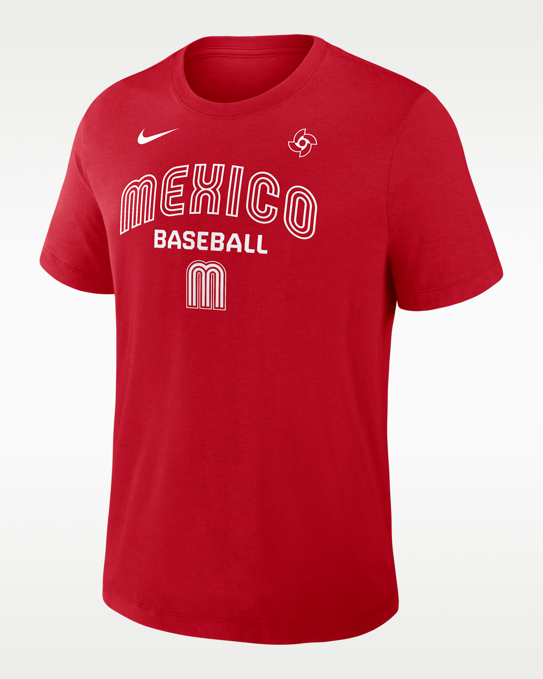 Playera Nike Dri-FIT para hombre Mexico National Baseball Team 2026 World Baseball Classic Authentic Collection Early Work - Rojo