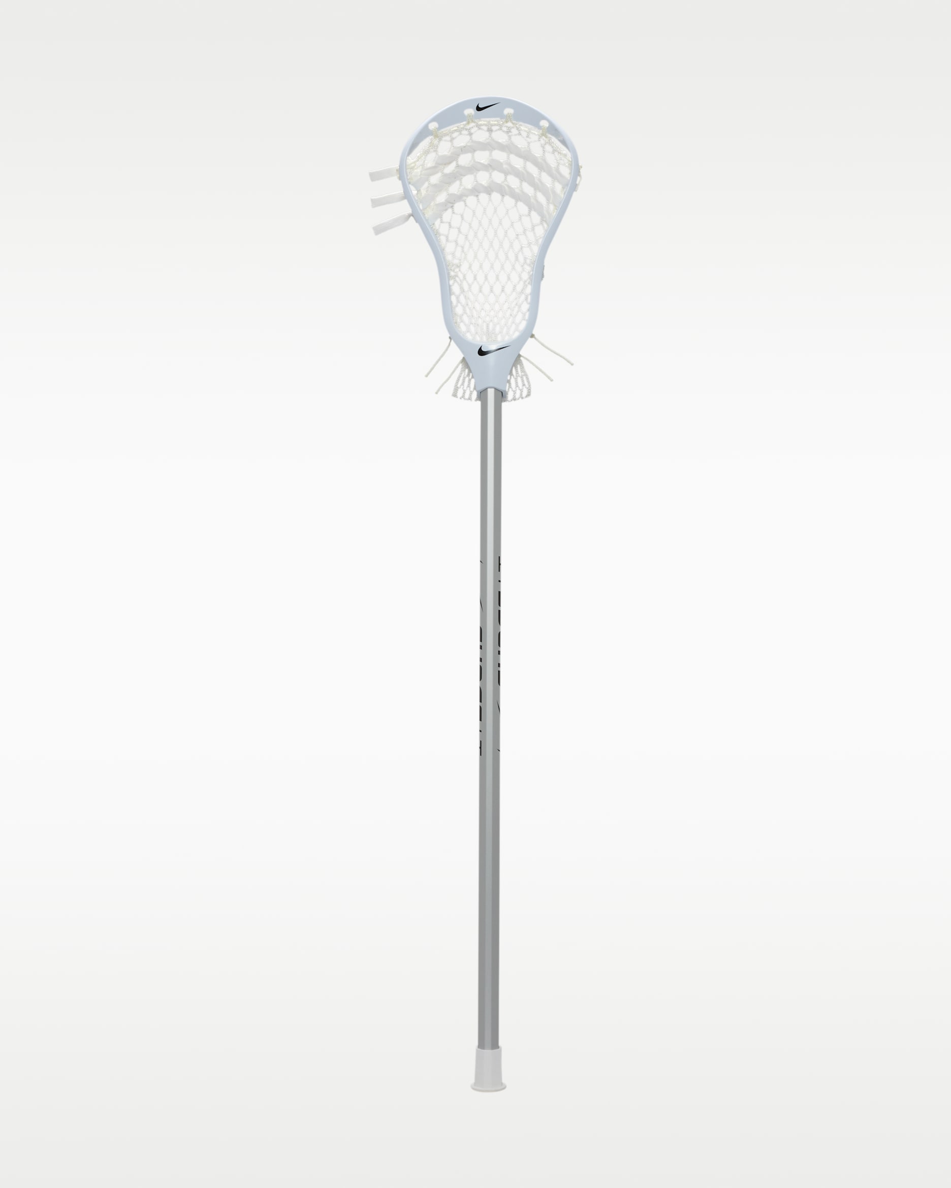 Palo completo de lacrosse para niños grandes Nike Surge LT - Blanco