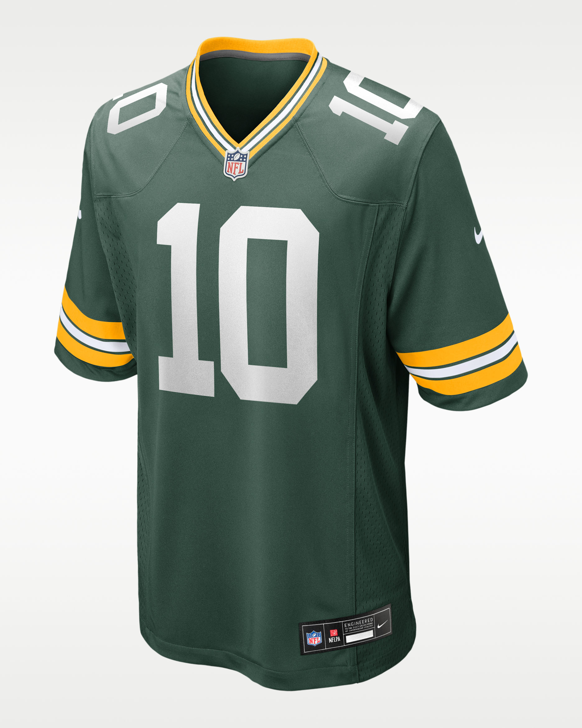 Camiseta game para hombre NFL Green Bay Packers (Jordan Love) - Abeto