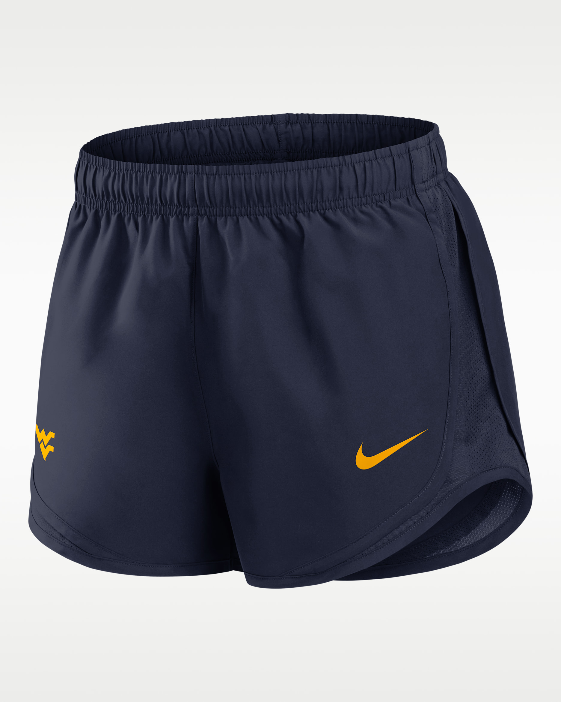 West Virginia Tempo Women's Nike Dri-FIT College Shorts - College Navy