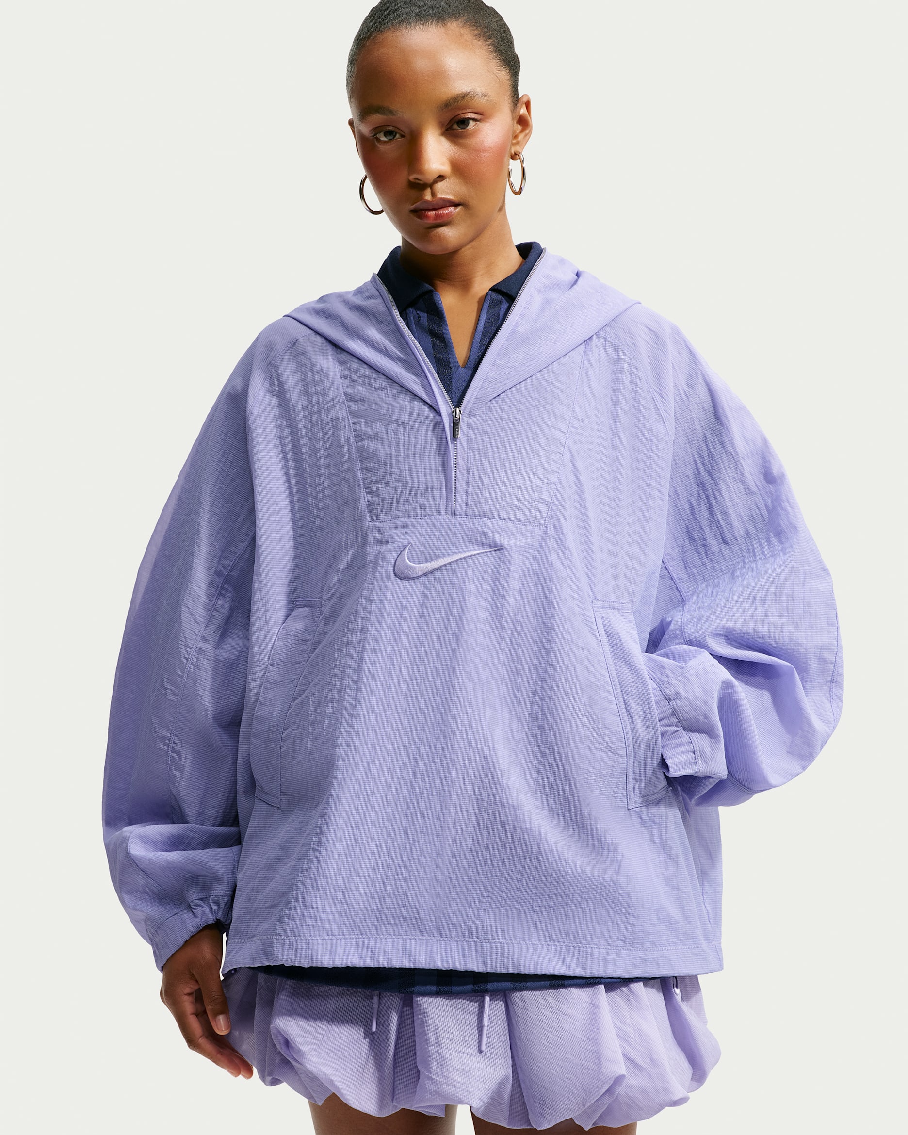 Nike Runway lett jakke til dame - Lilac Ice