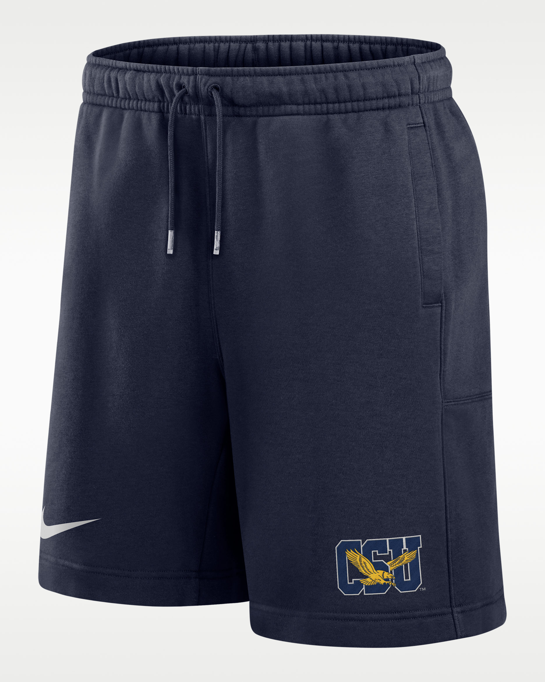 Nike College Club (Coppin State University) Men's Fleece Shorts - College Navy