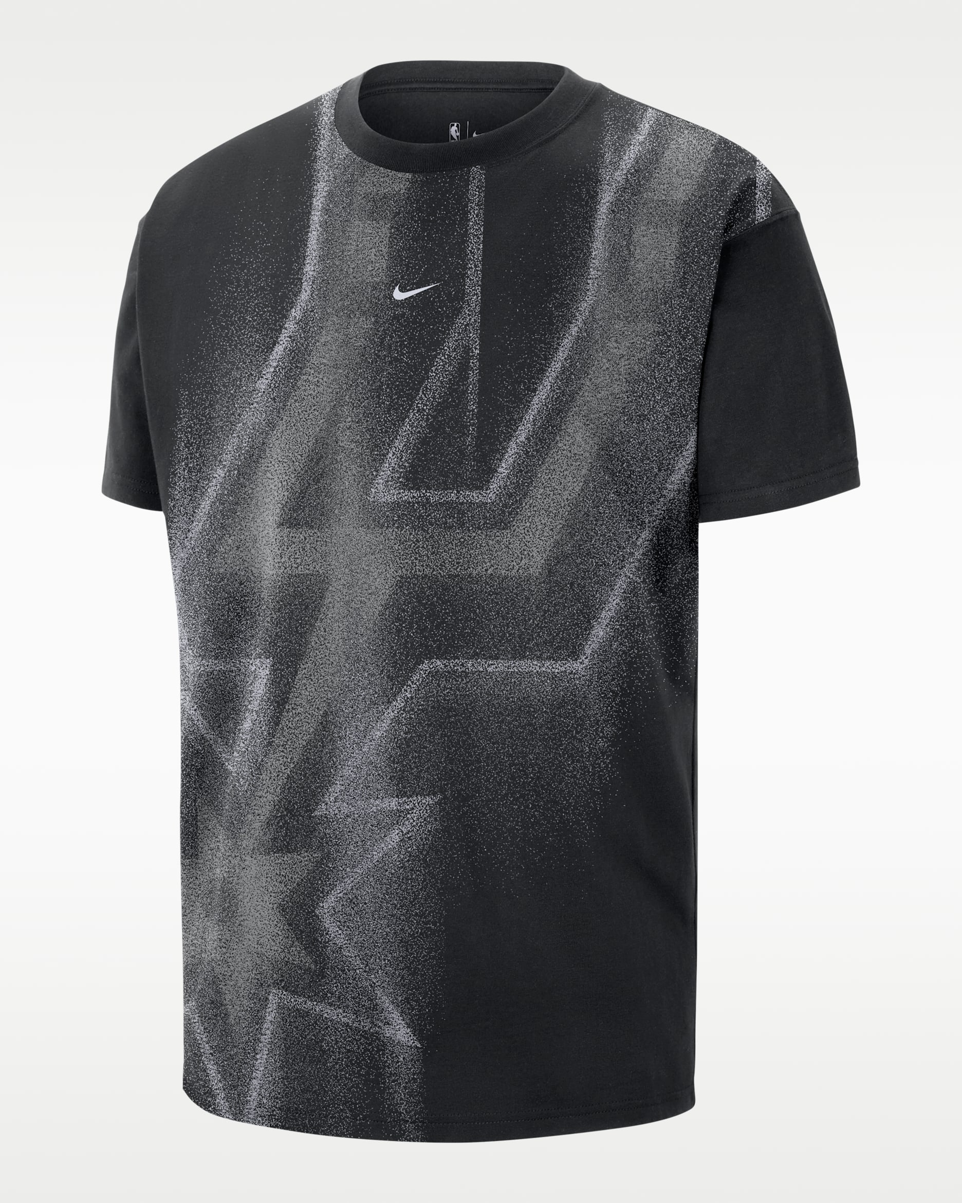 San Antonio Spurs Men's Basketball T-Shirt - Black