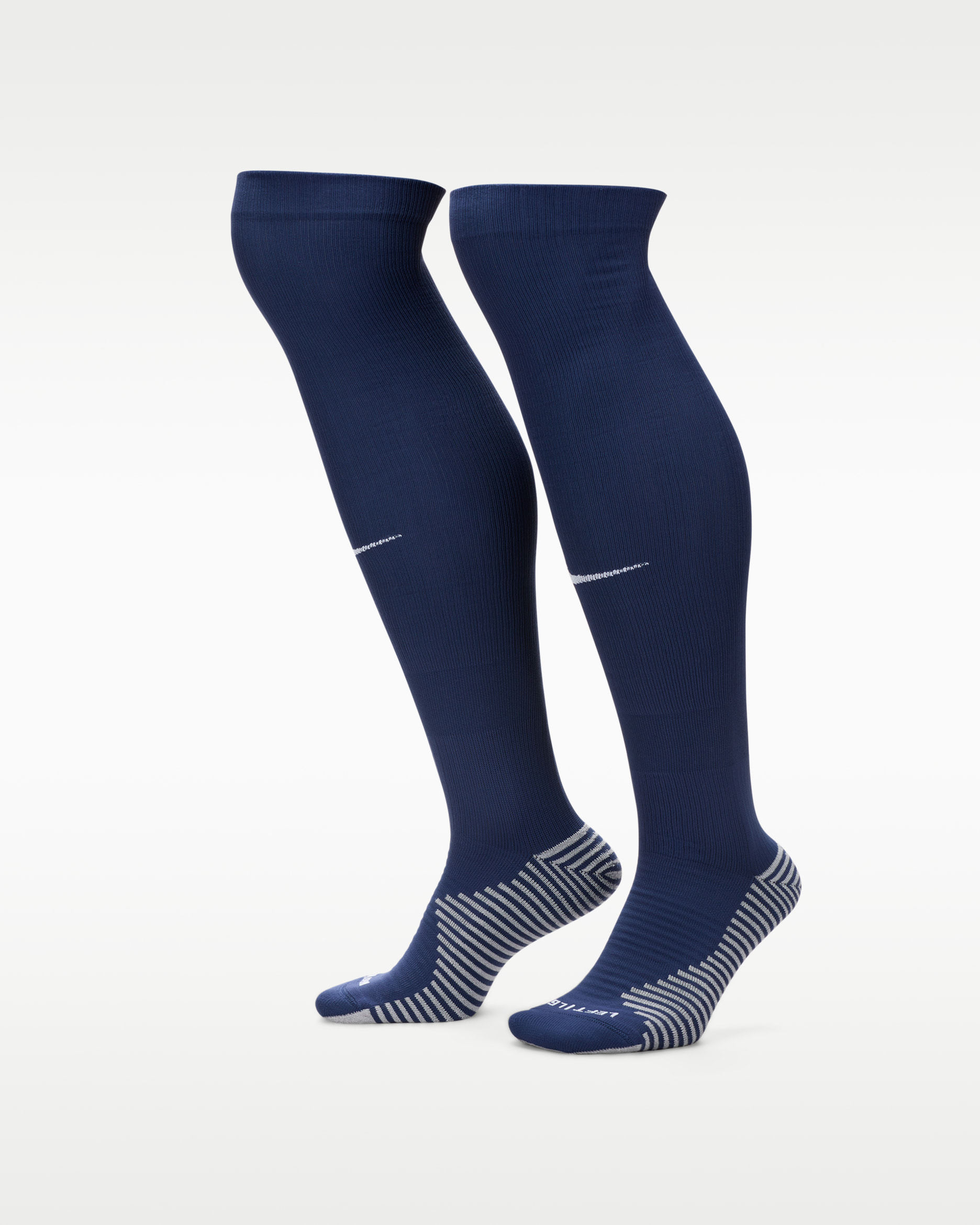 Nike Strike Knee-High Soccer Socks - Midnight Navy/White