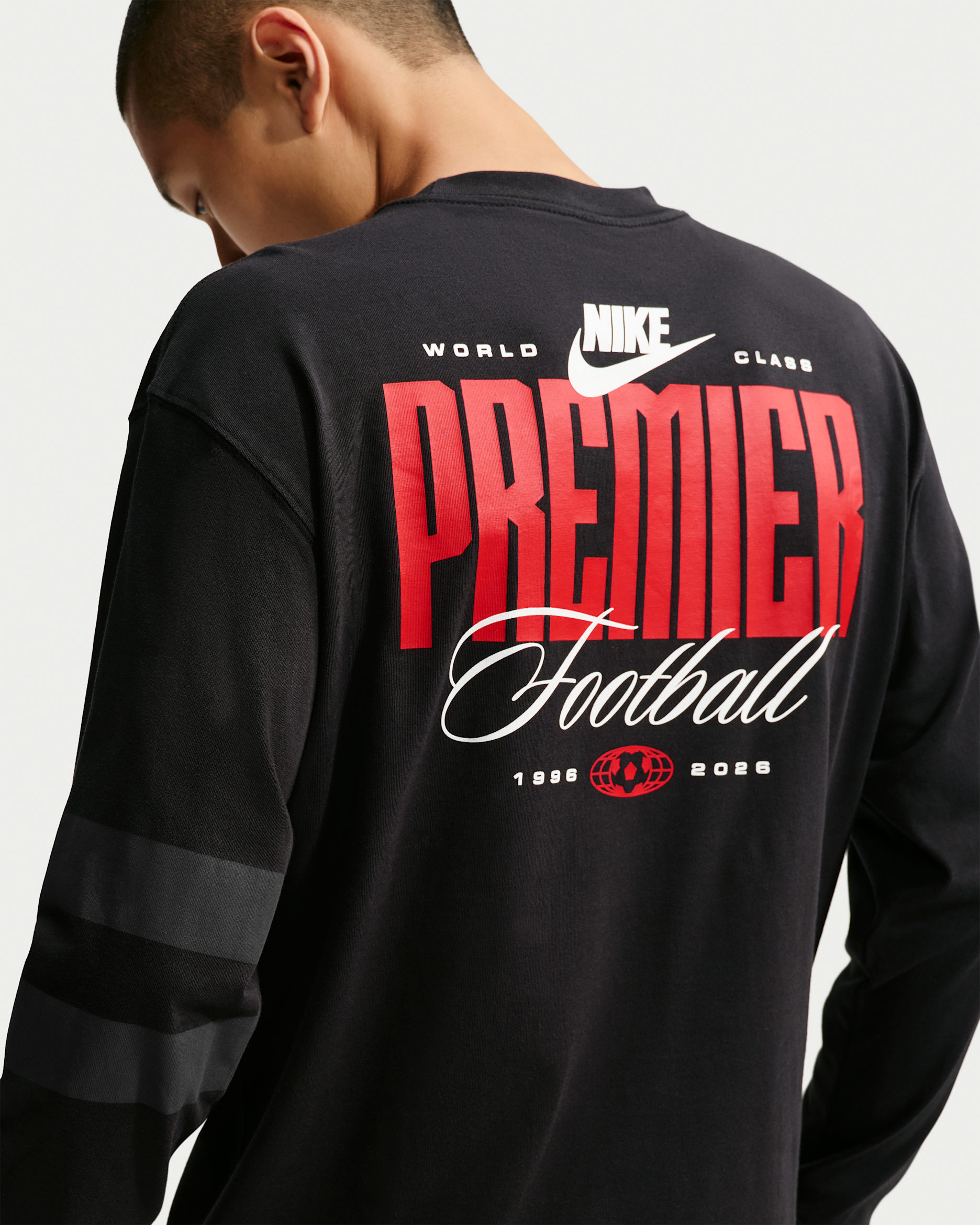 Nike Premier Men's Football Long-Sleeve T-Shirt - Black