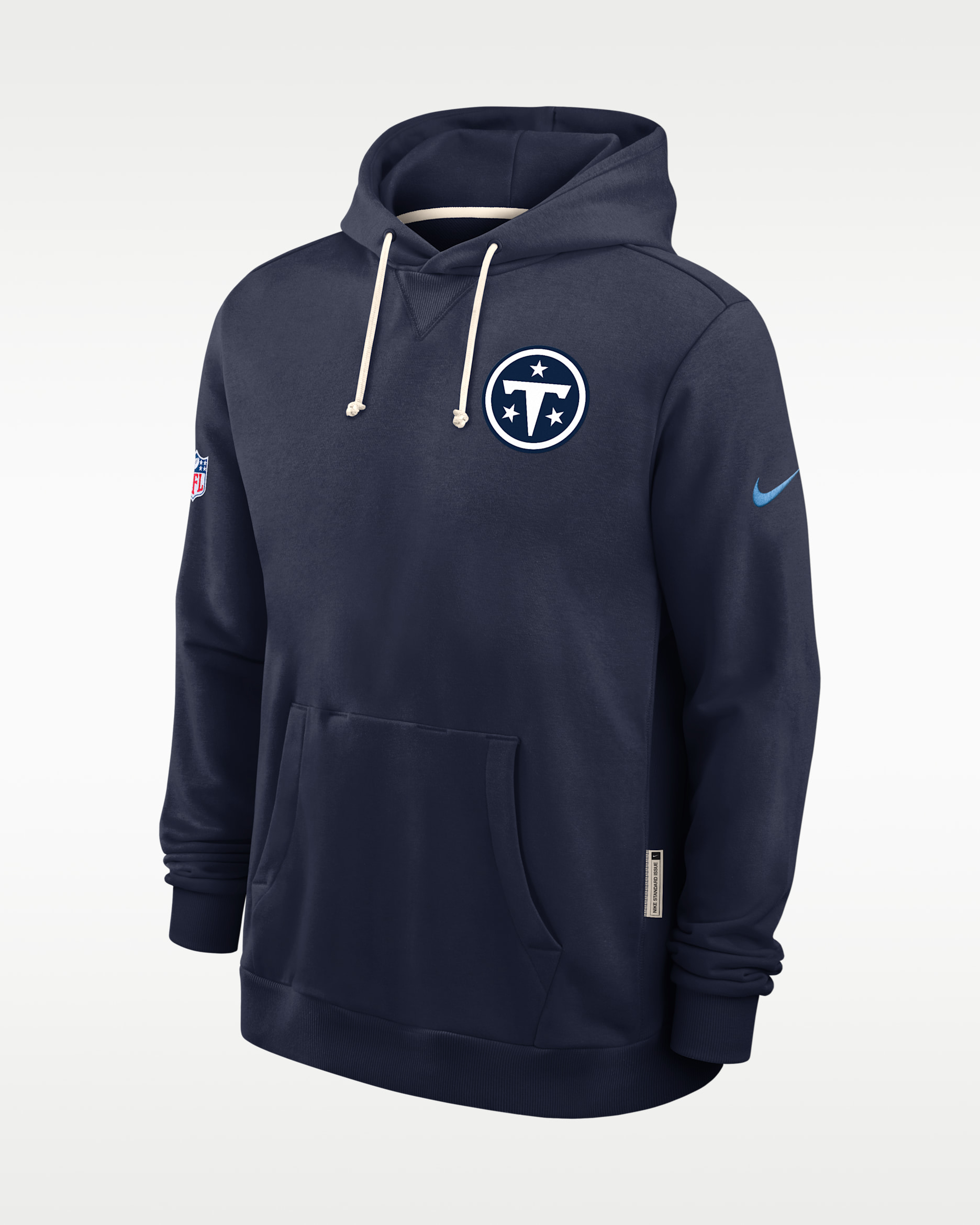 Tennessee Titans Rivalries Collection Sideline Men's Nike Dri-FIT NFL Pullover Hoodie - College Navy