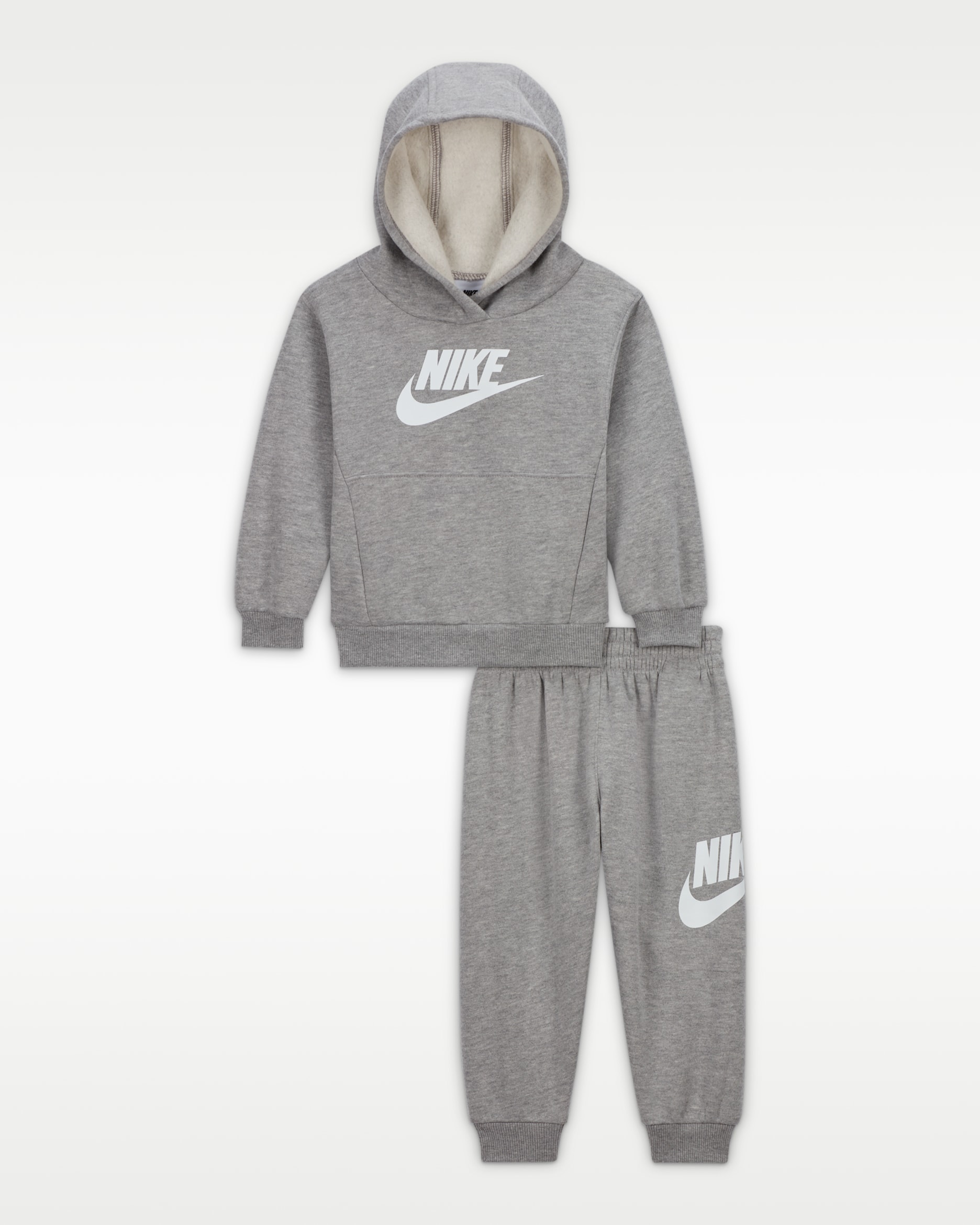 Nike Baby (12-24M) 2-Piece Club Fleece Set - Dark Grey Heather