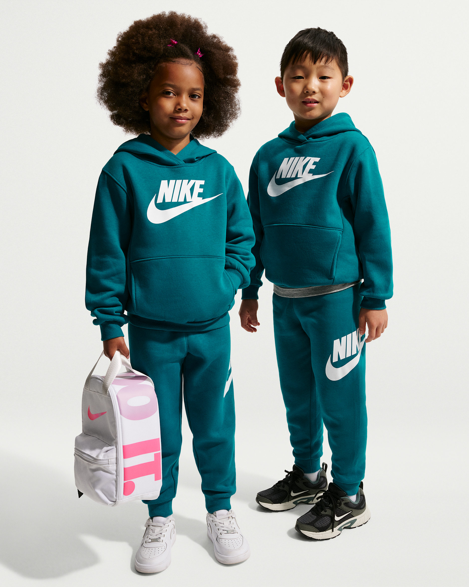Nike Little Kids' 2-Piece Club Fleece Set - Bright Spruce