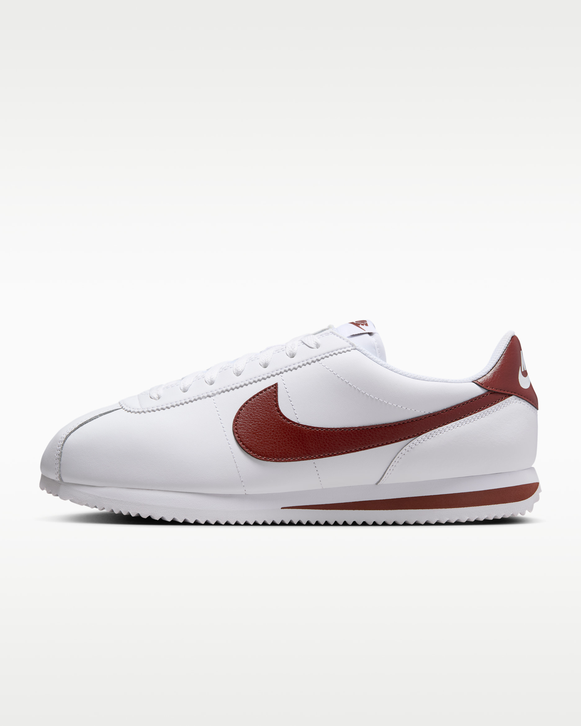 รองเท้าผู้ชาย Nike Cortez Leather - ขาว/Dark Pony