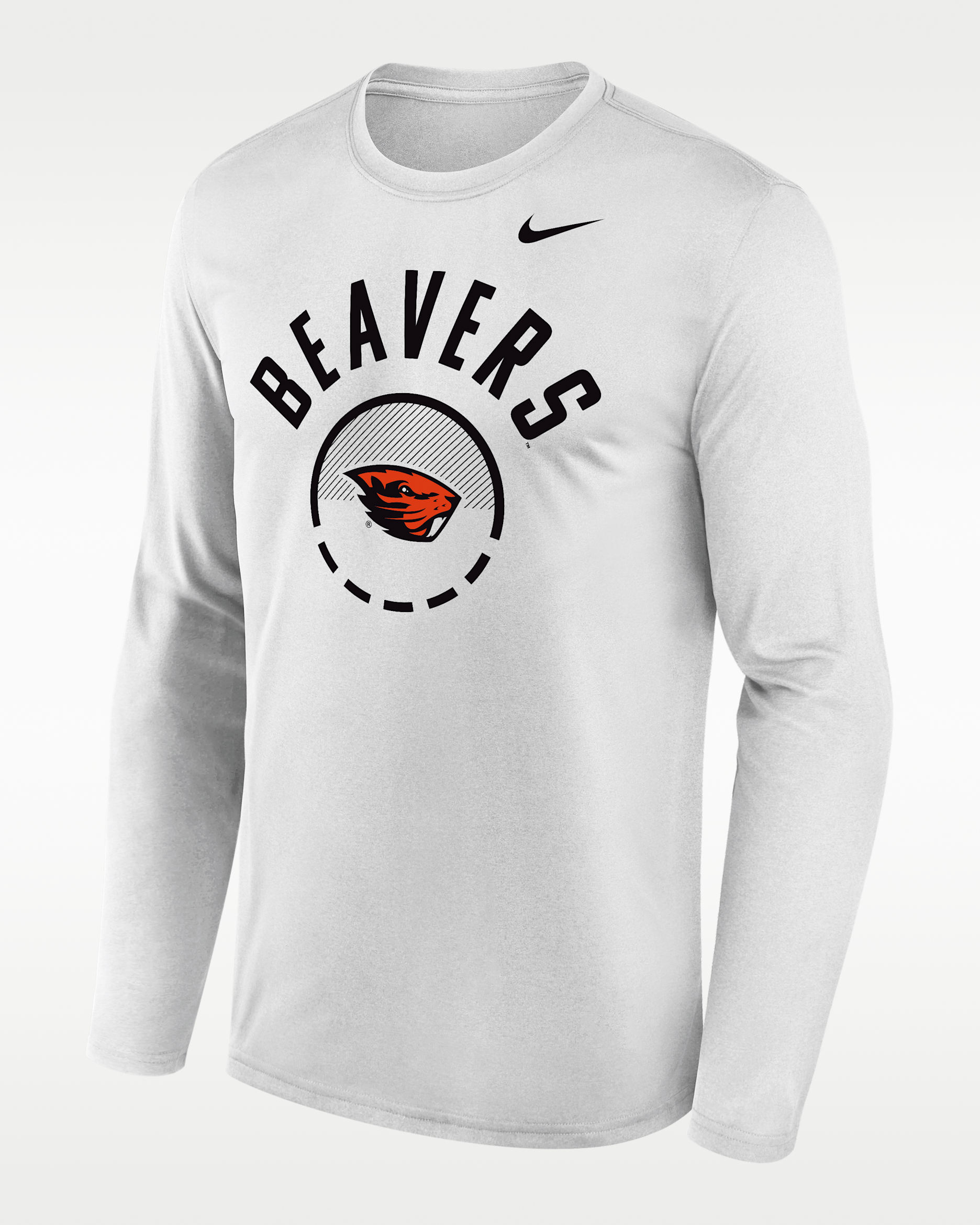 Playera de básquetbol universitaria Nike Dri-FIT para hombre Oregon State Legend - Blanco