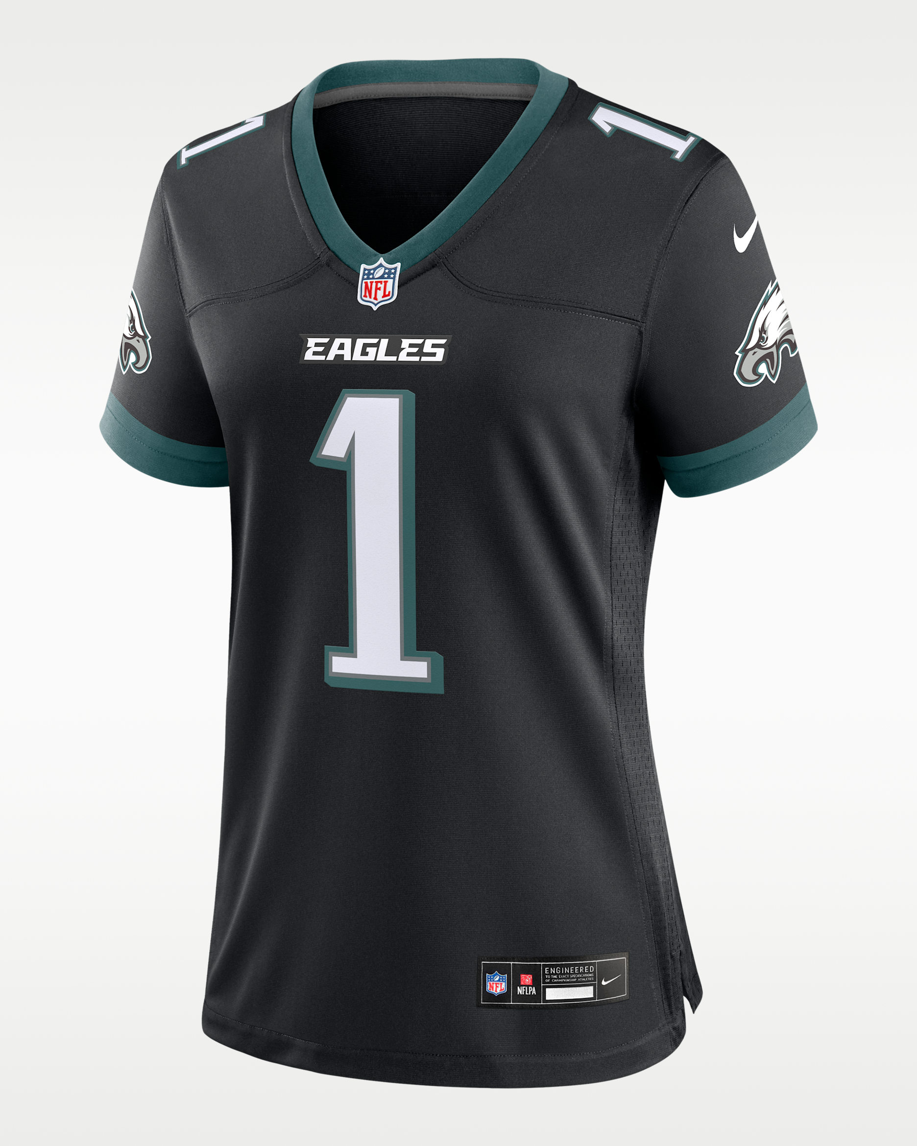 Jalen Hurts Philadelphia Eagles Women's Nike NFL Game Jersey - Black