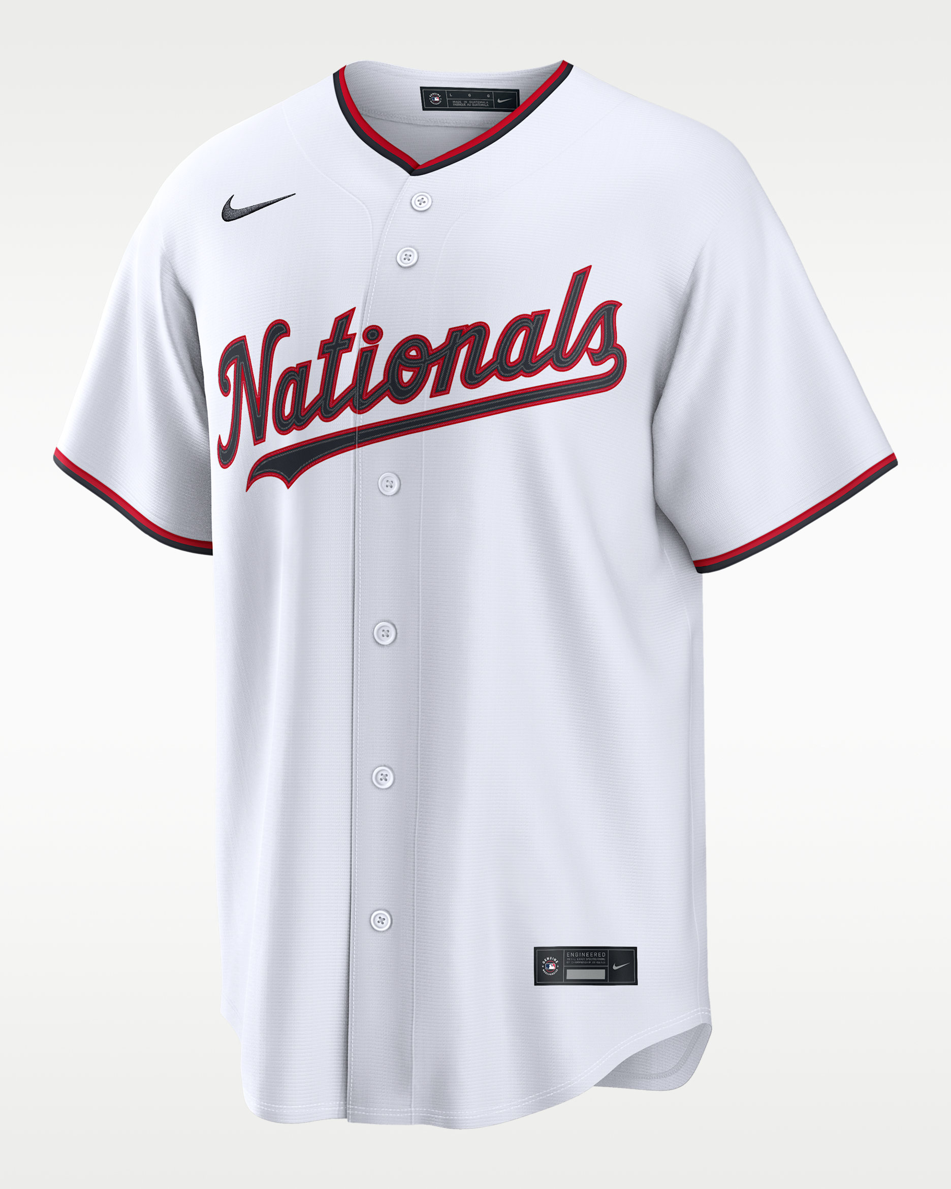 Dylan Crews Washington Nationals Men's Nike MLB Replica Jersey - White