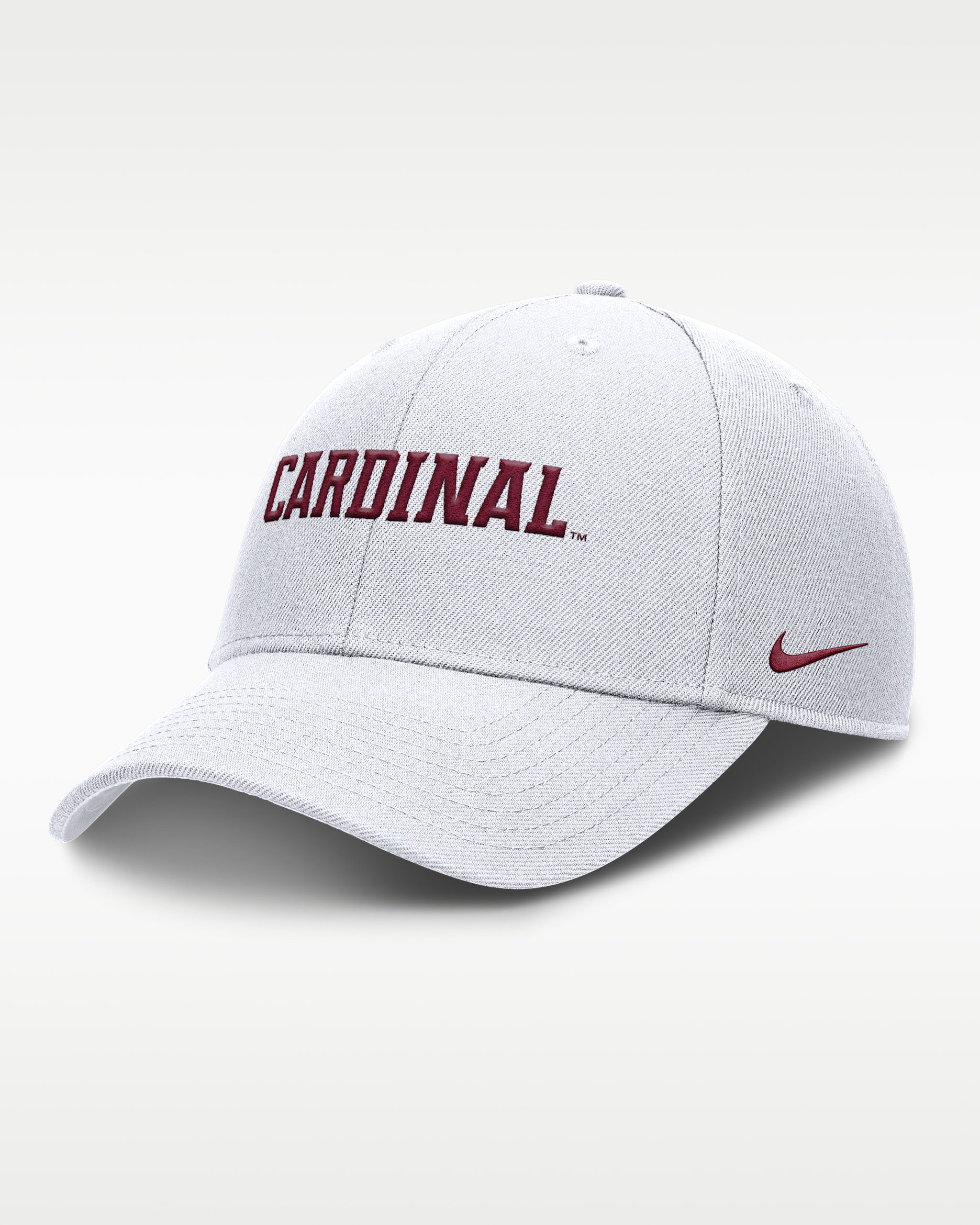 Stanford On-Field Rise Gameday Men's Nike Dri-FIT College Trucker Adjustable Hat - White