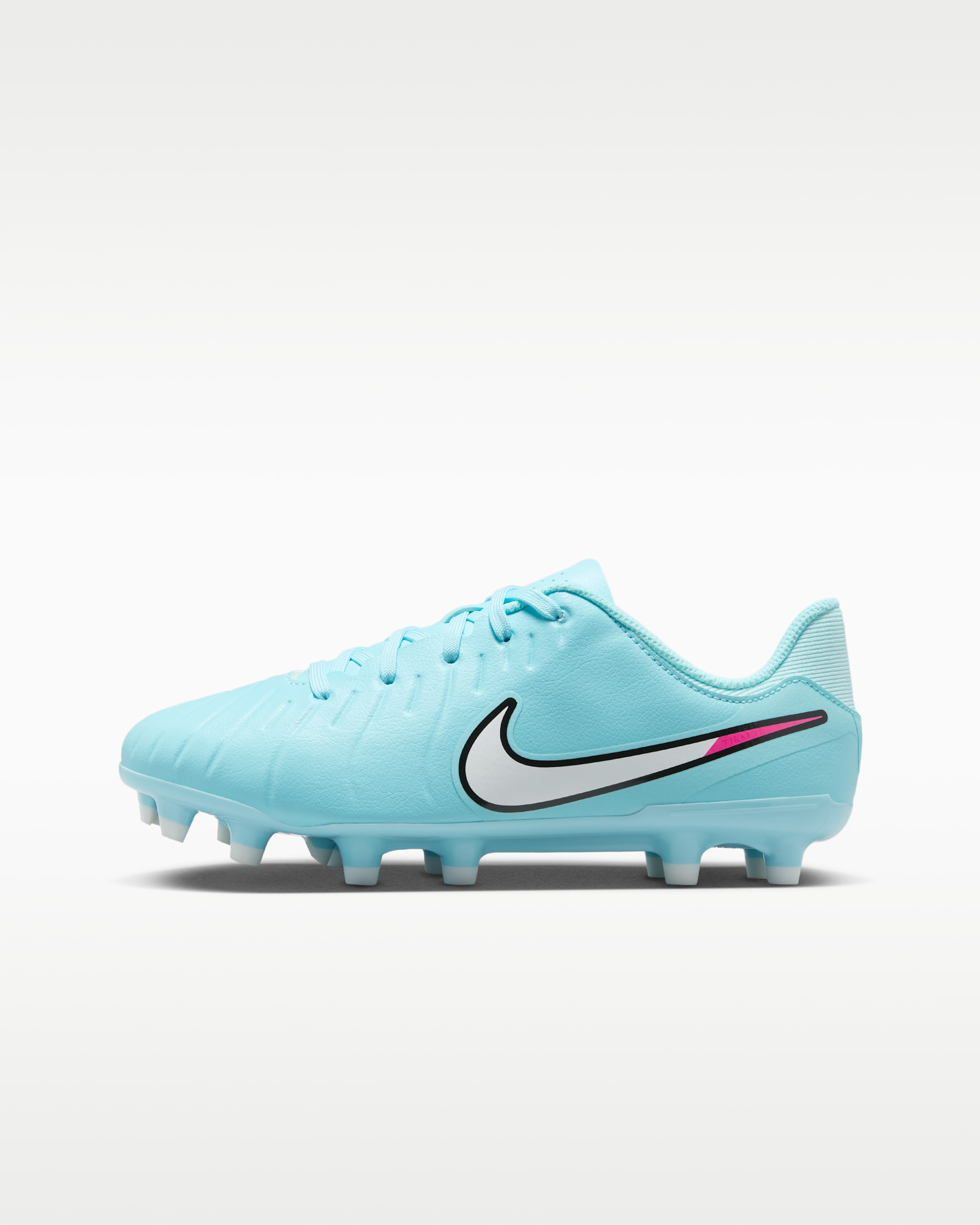 Nike Jr. Tiempo Legend 10 Academy Little/Big Kids' Multi-Ground Low-Top Soccer Cleats - Copa/White
