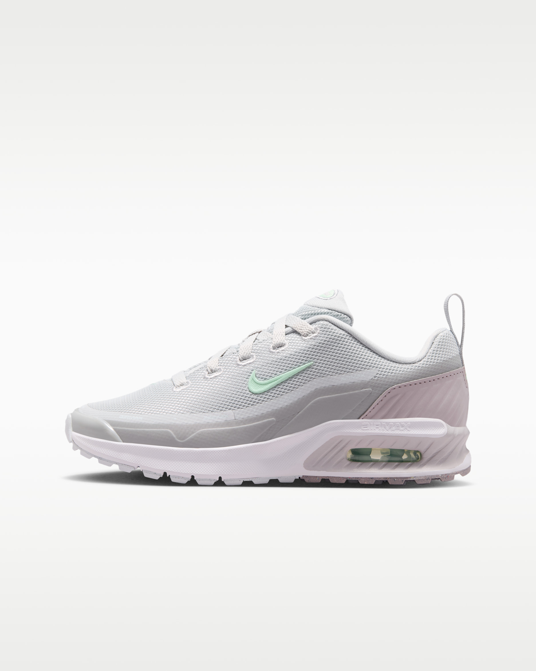 Nike Air Max Bia Older Kids' Shoes - Grey Fog/Light Smoke Grey/Silver Lilac/Arctic Green