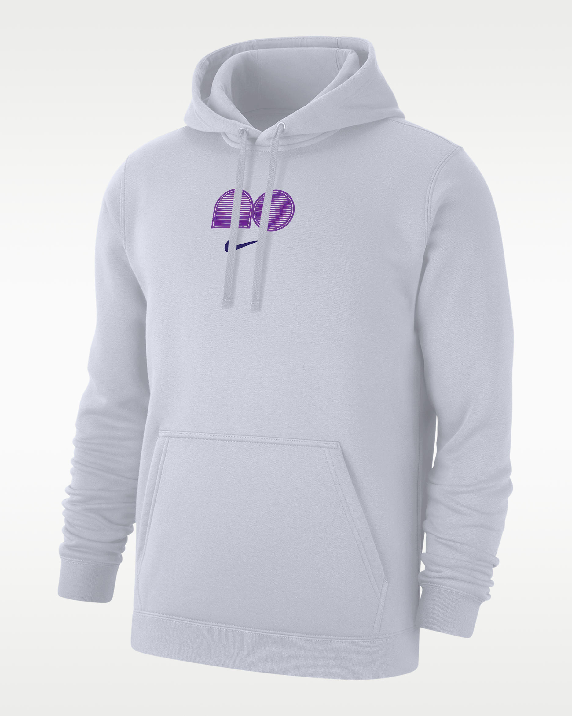 Sudadera con gorro sin cierre de tenis Club Fleece para hombre Naomi Osaka - Blanco