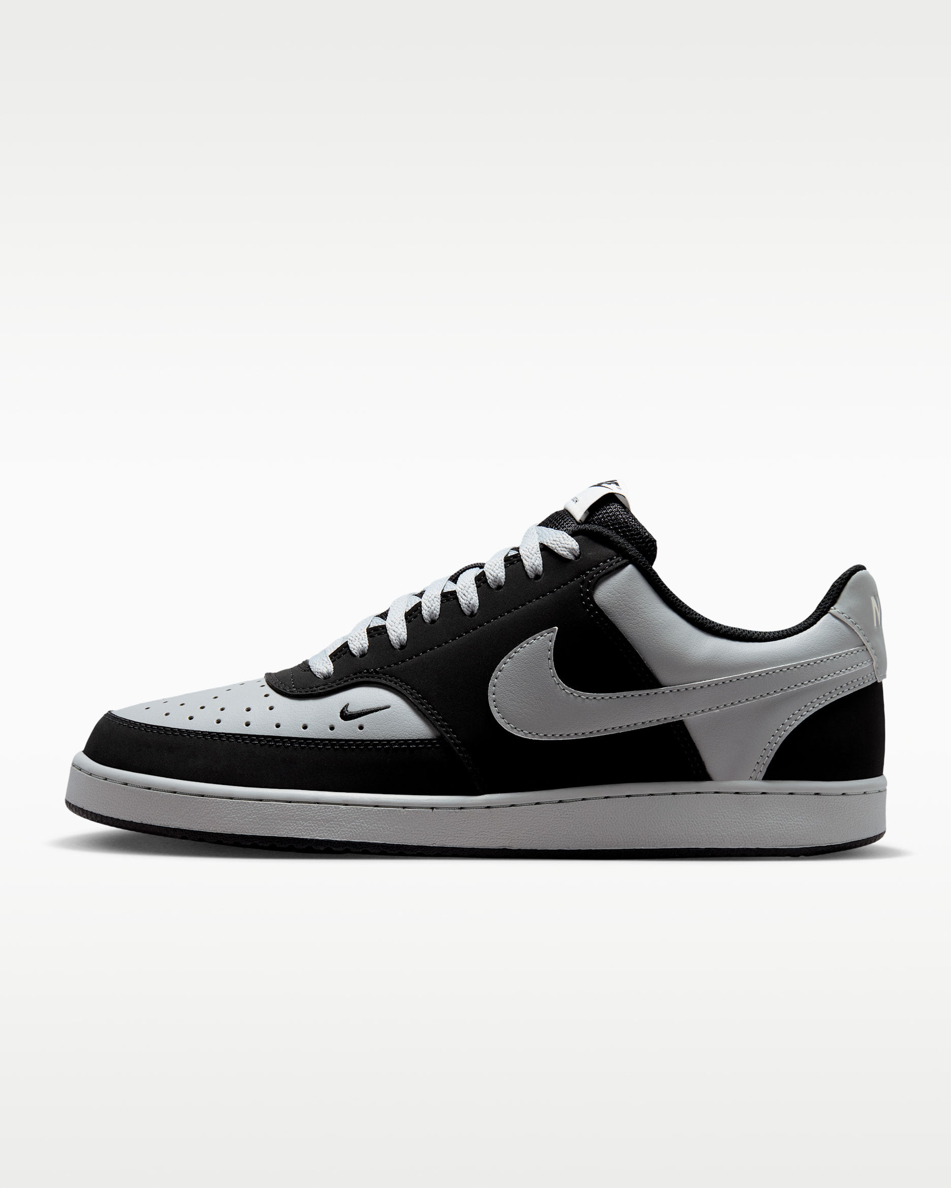 Tenis para hombre Nike Court Vision Low - Negro/Gris humo claro/Vela/Gris humo claro