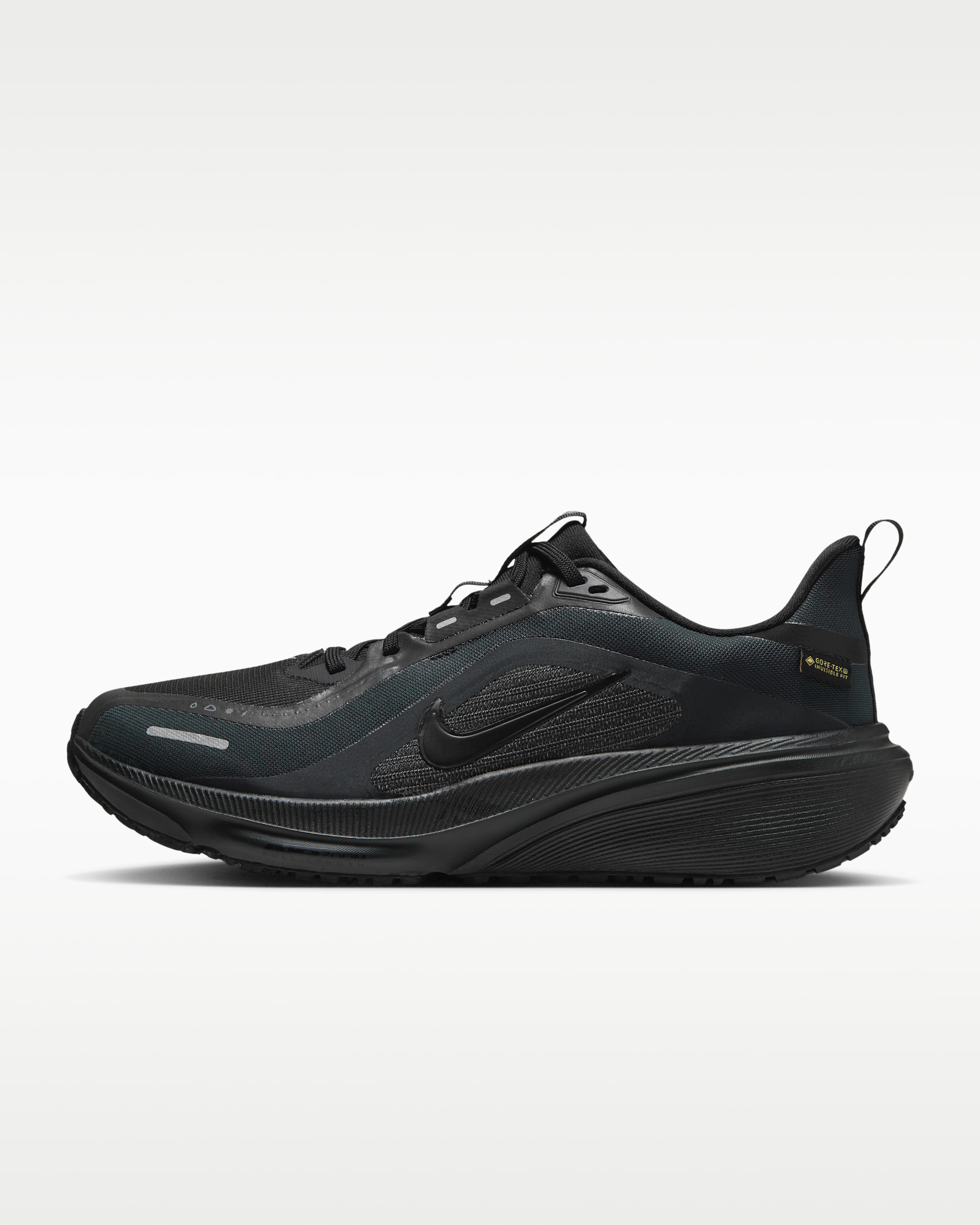 나이키 페가수스 42 GORE-TEX 여성 워터프루프 로드 러닝화 - 블랙/오프 누아르/다크 그레이/블랙