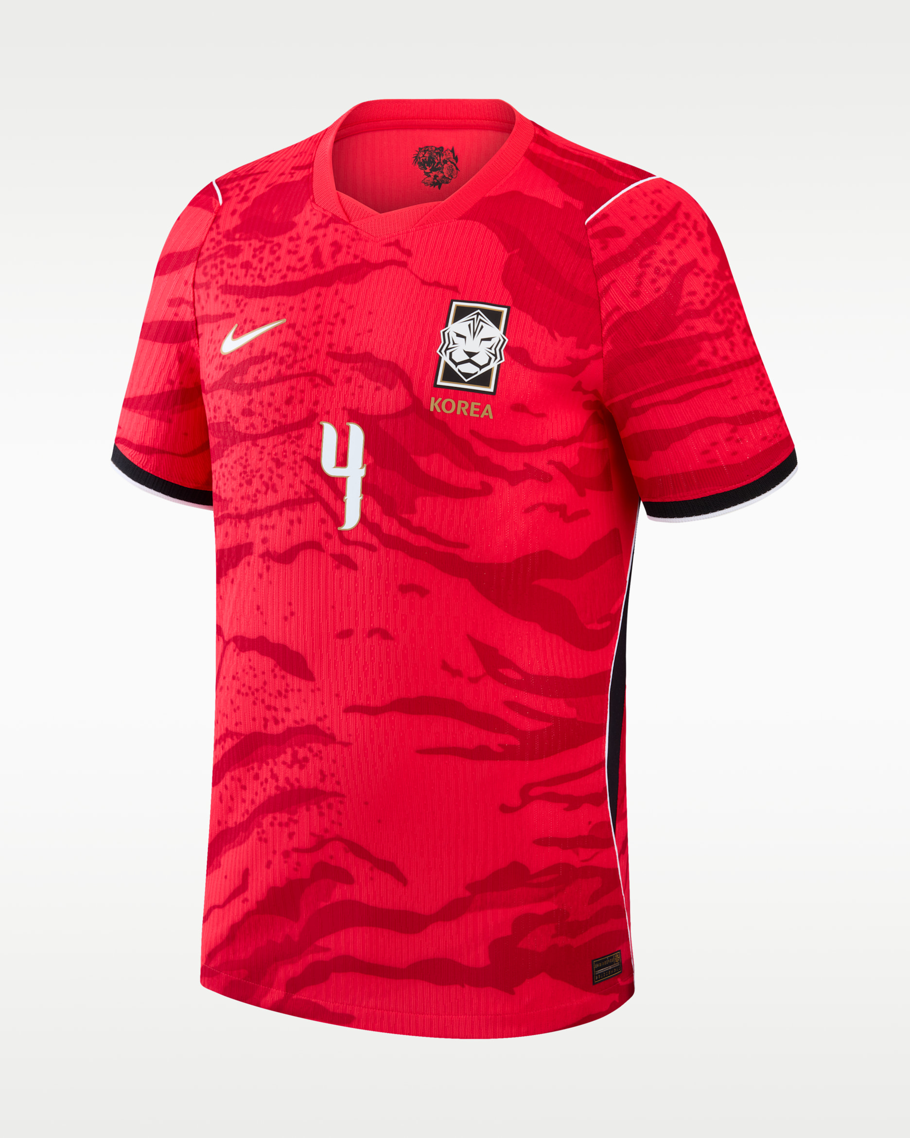 Kim Min-jae South Korea National Team 2026 Match Home Men's Nike Aero-FIT Soccer Jersey - Red