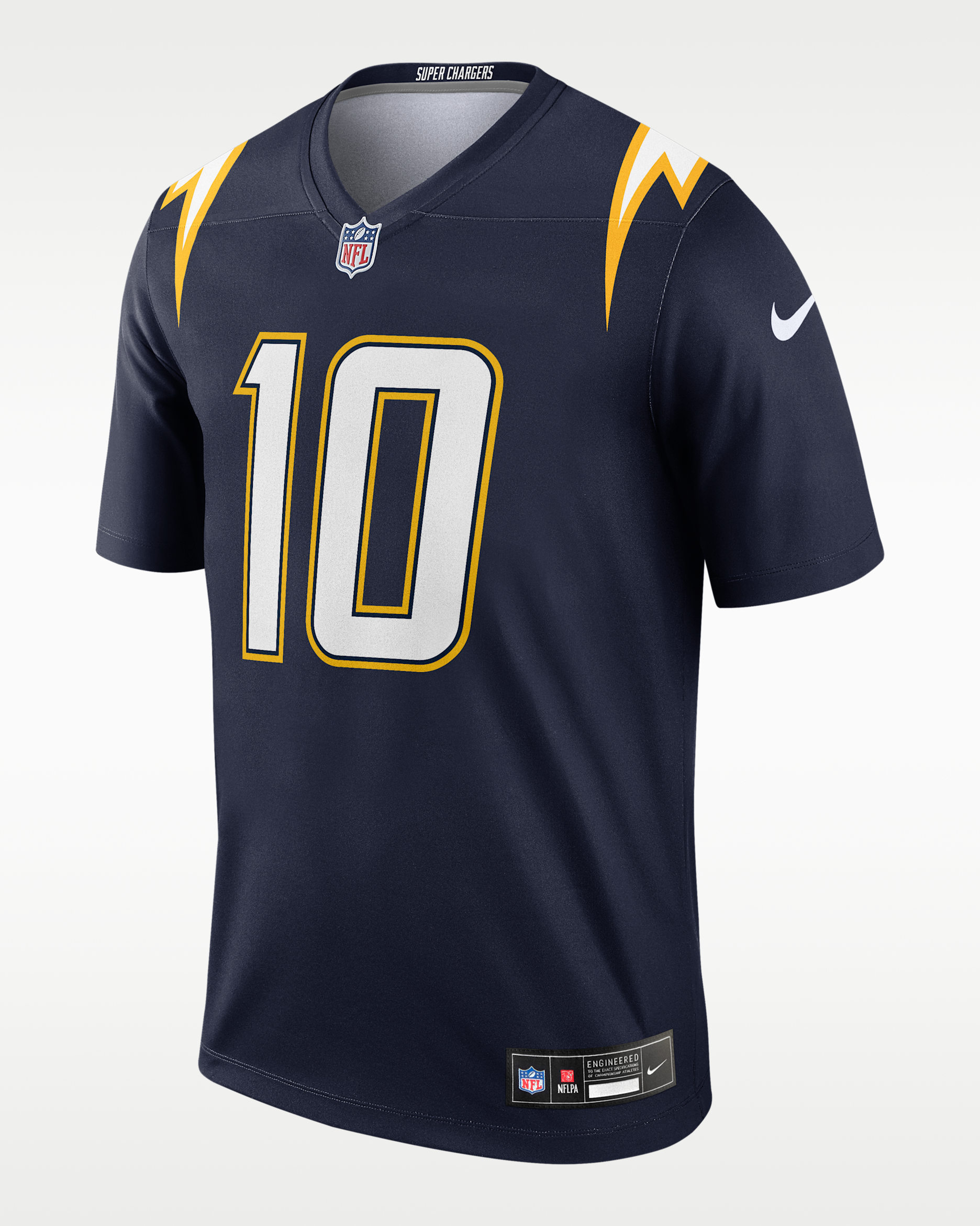 Justin Herbert Los Angeles Chargers Men's Nike Dri-FIT NFL Legend Jersey - Navy