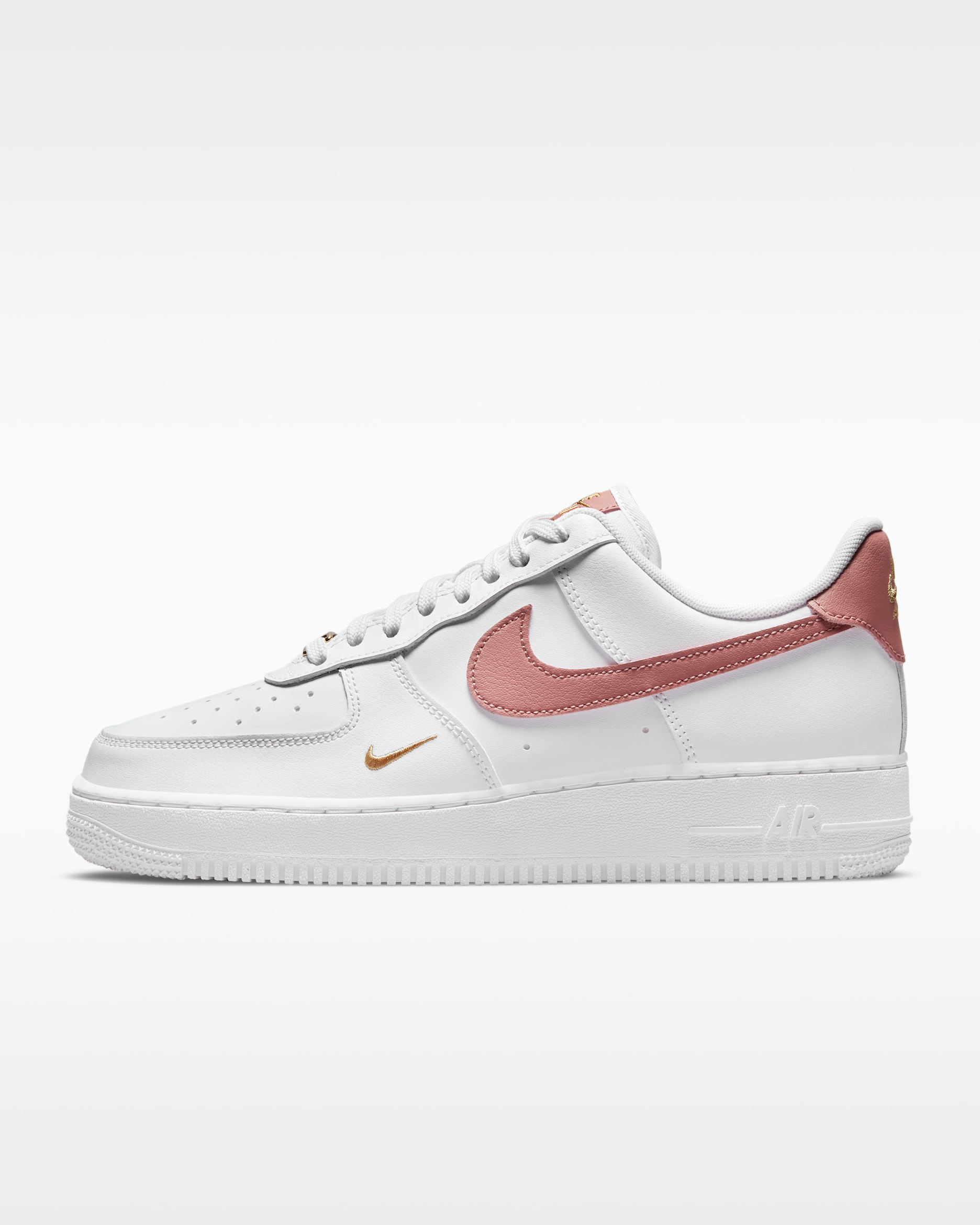 Calzado para mujer Nike Air Force 1 '07 Essential - Blanco/Blanco/Rosa óxido/Rosa óxido