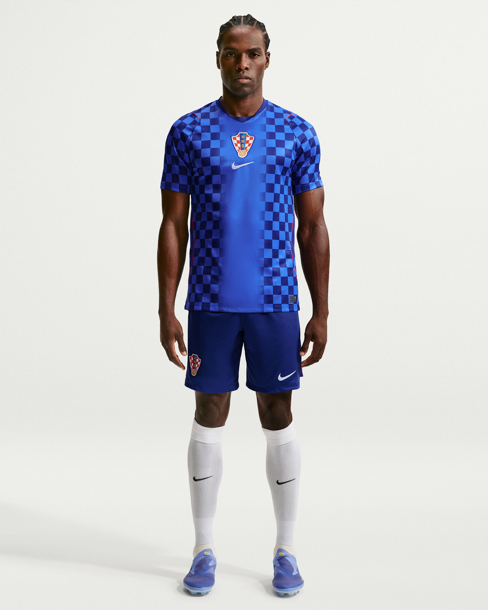 Croatia 2026 Stadium Home Men's Nike Dri-FIT Football Replica Shorts - Deep Royal Blue/White