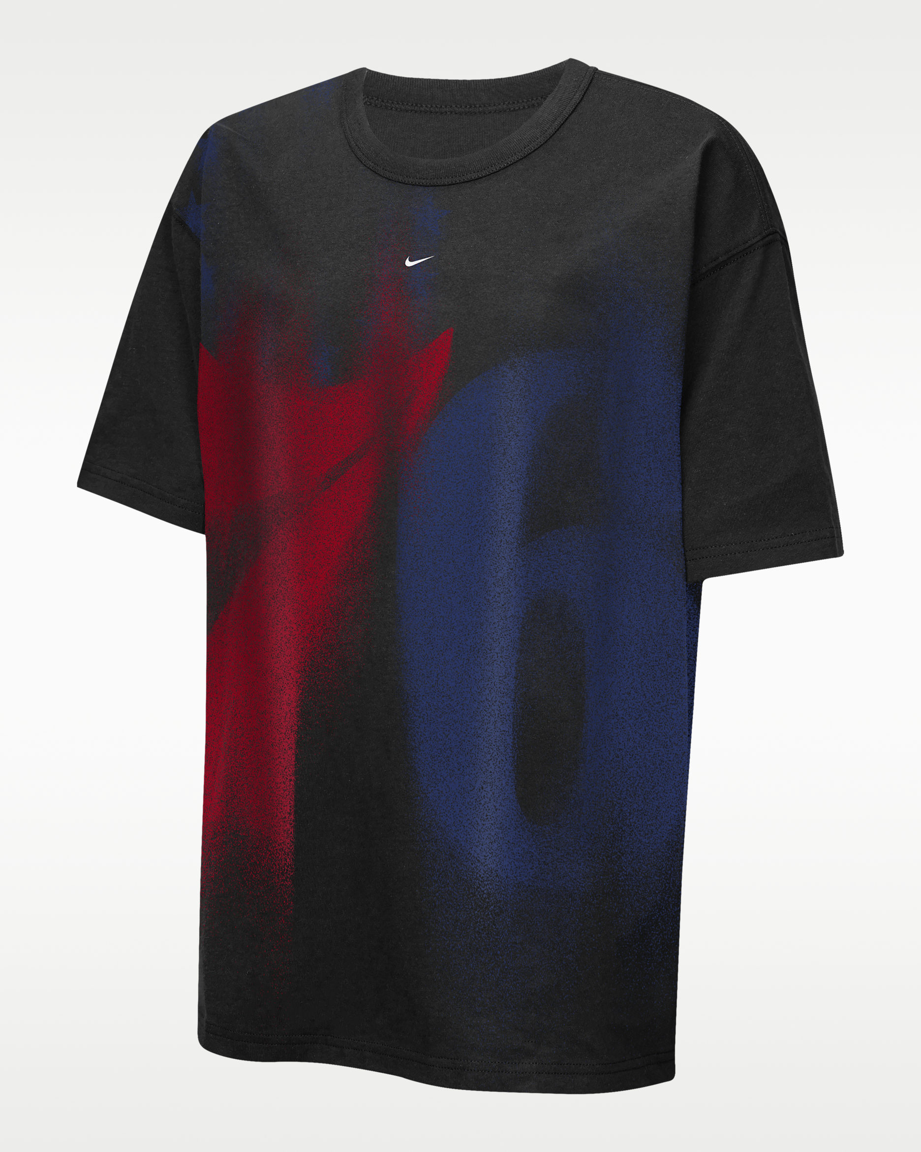 Philadelphia 76ers Big Kids' Nike Basketball T-Shirt - Black